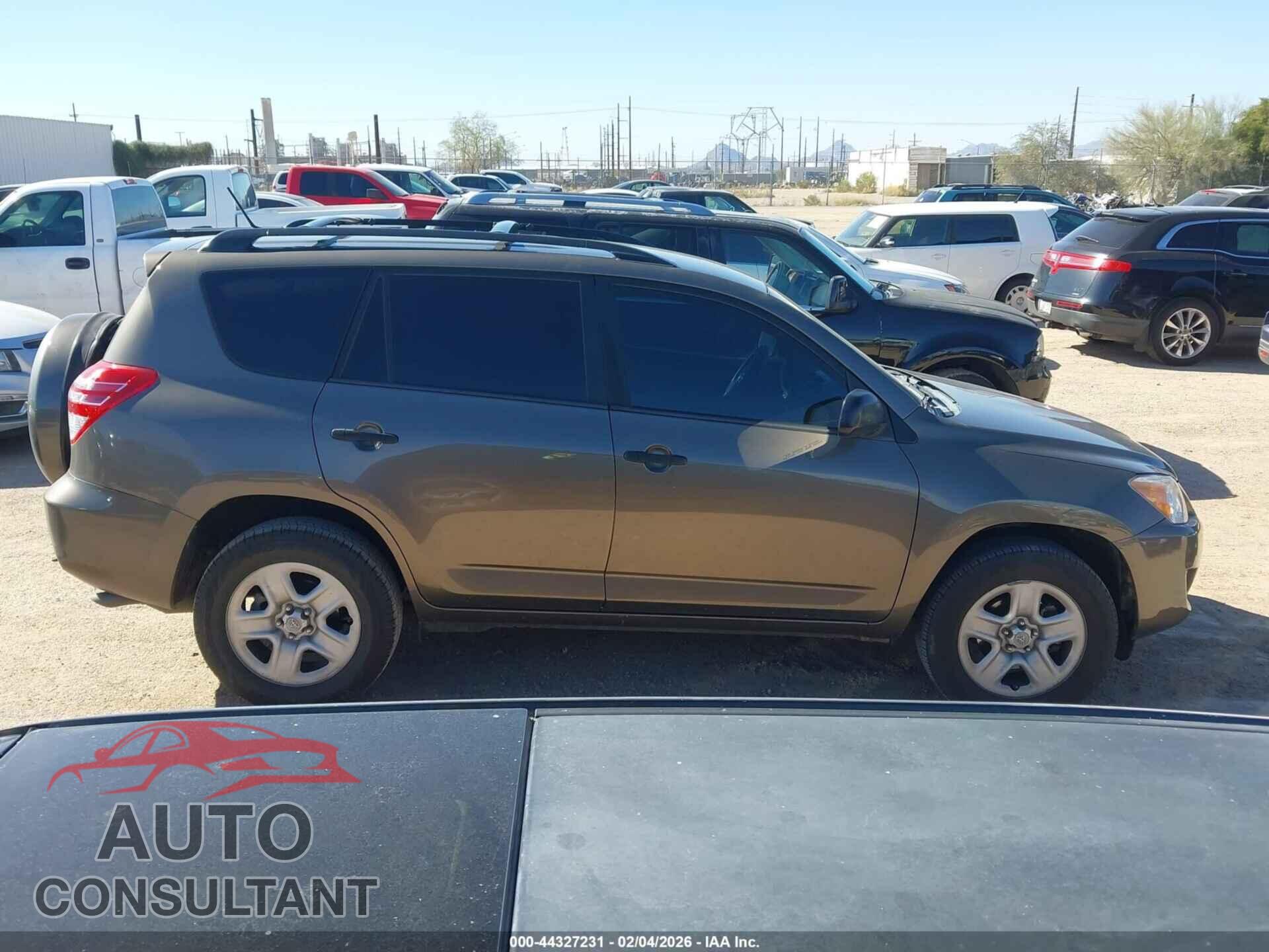 TOYOTA RAV4 2012 - 2T3ZK4DV0CW018108