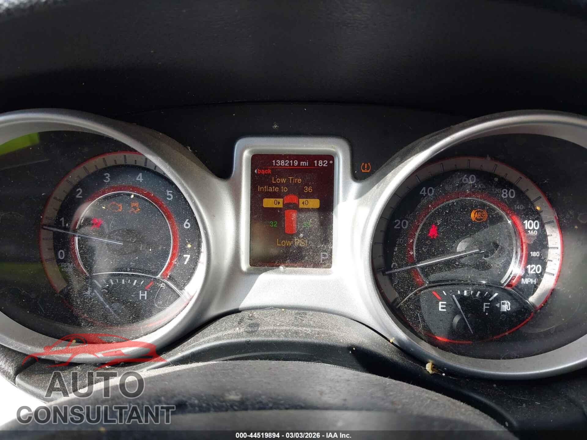 DODGE JOURNEY 2018 - 3C4PDCABXJT243453