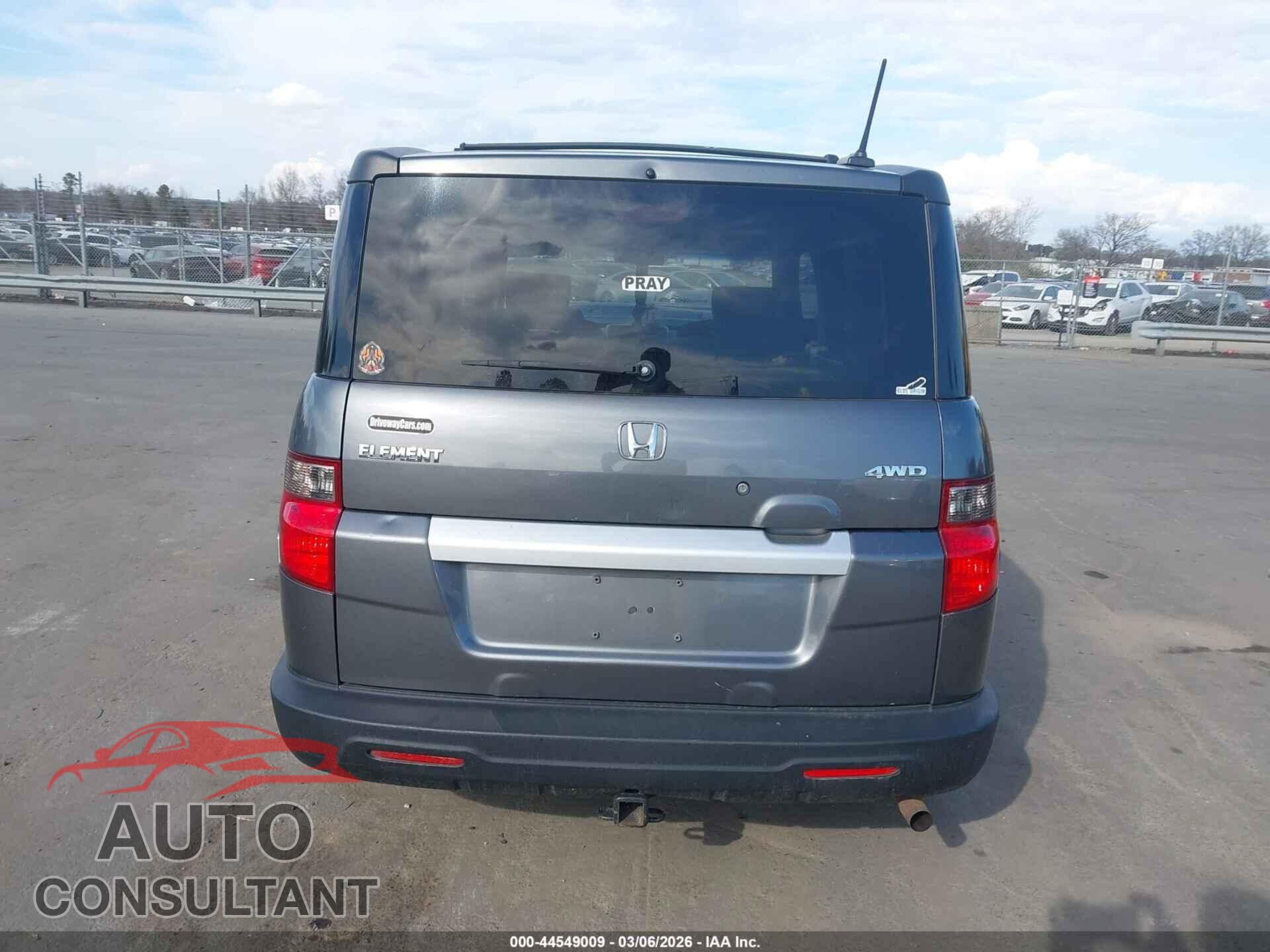 HONDA ELEMENT 2010 - 5J6YH2H70AL001023
