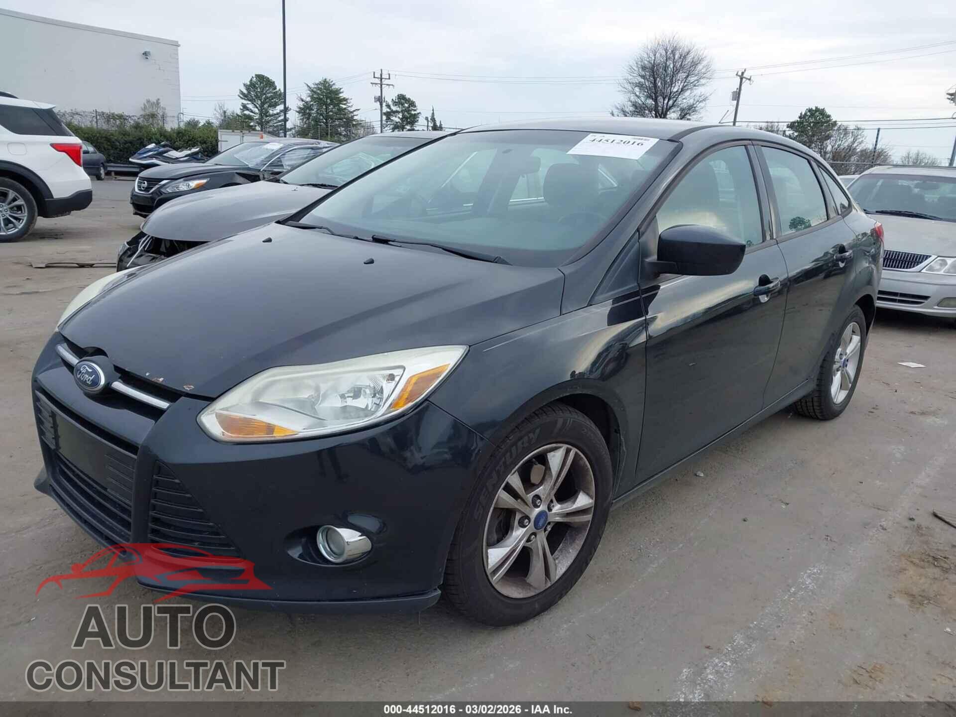 FORD FOCUS 2012 - 1FAHP3F23CL391176