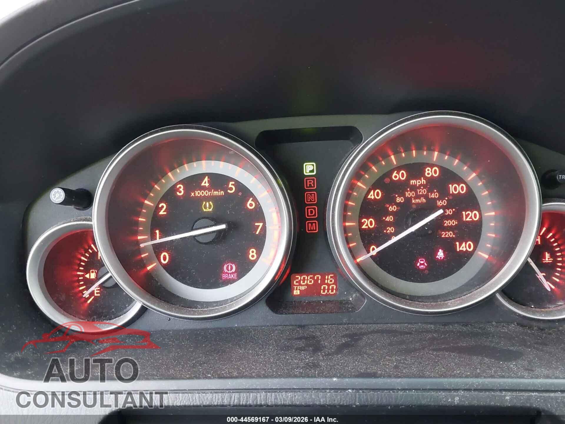 MAZDA CX-9 2011 - JM3TB2CA7B0300765