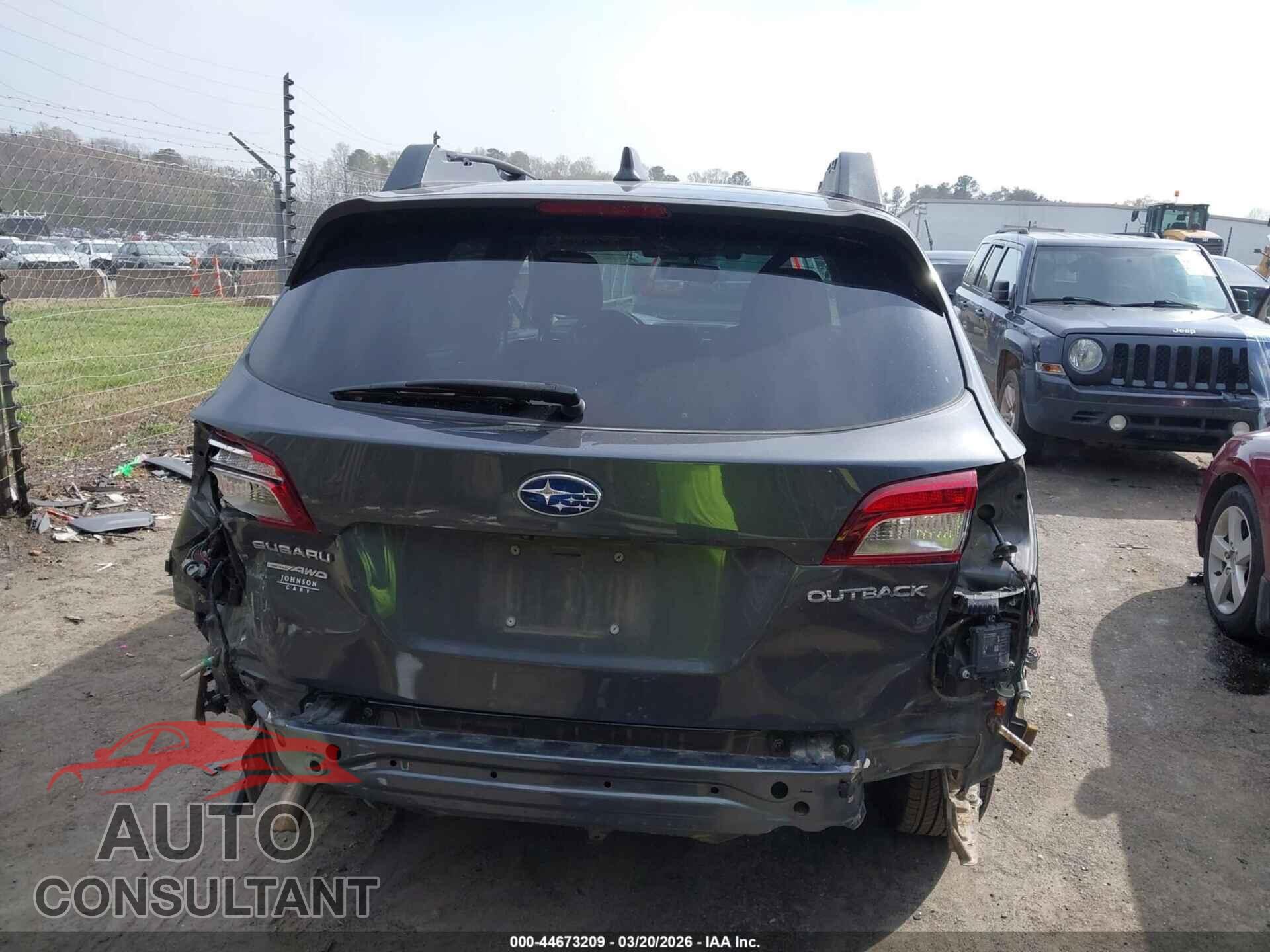 SUBARU OUTBACK 2019 - 4S4BSAHC0K3298487
