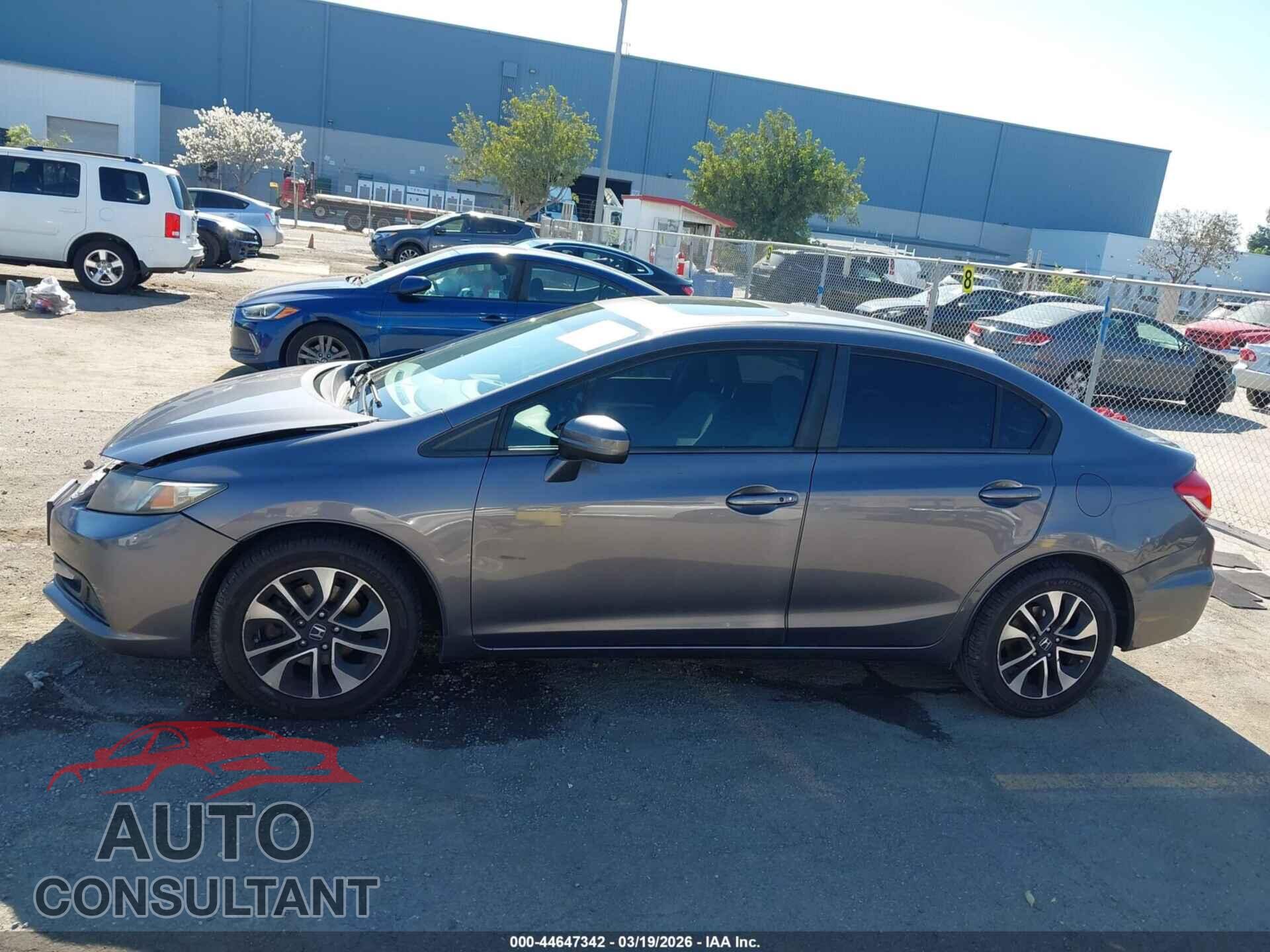 HONDA CIVIC 2014 - 19XFB2F82EE249055