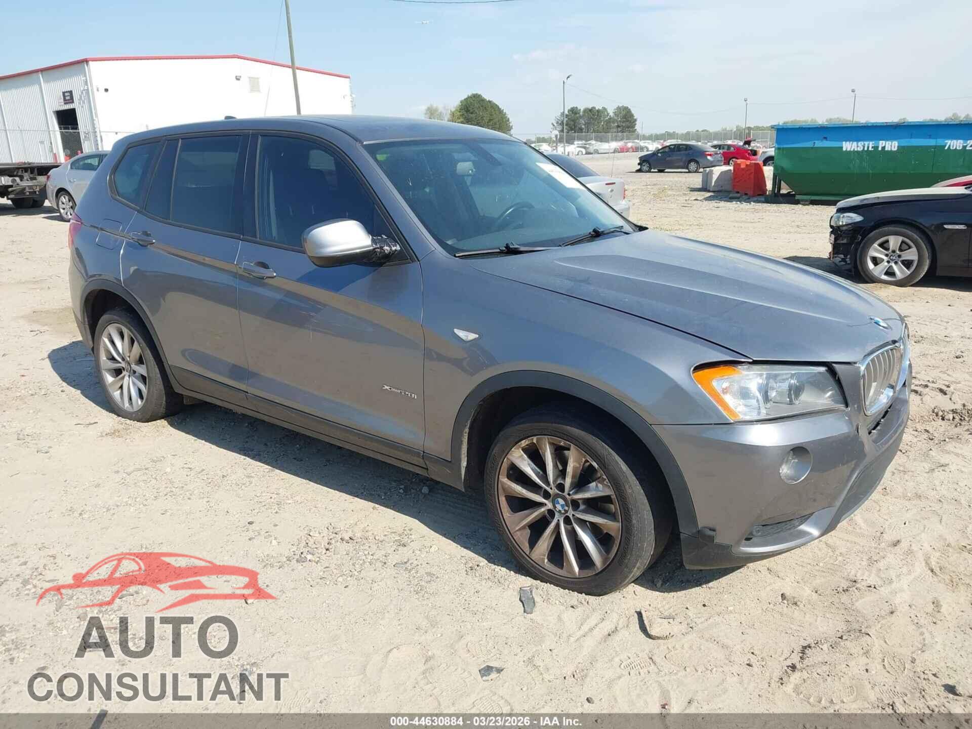 BMW X3 2013 - 5UXWX9C52D0A24163