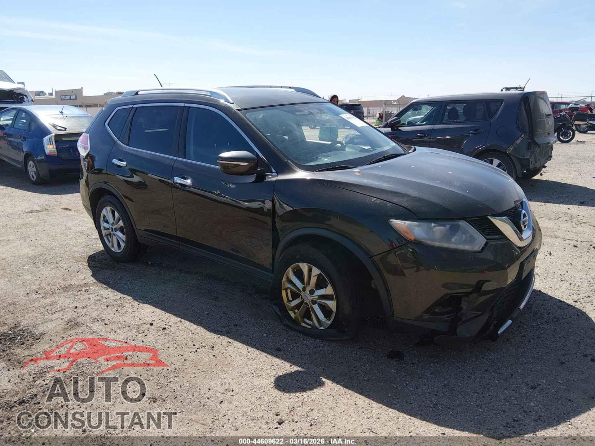 NISSAN ROGUE 2015 - KNMAT2MV5FP514780