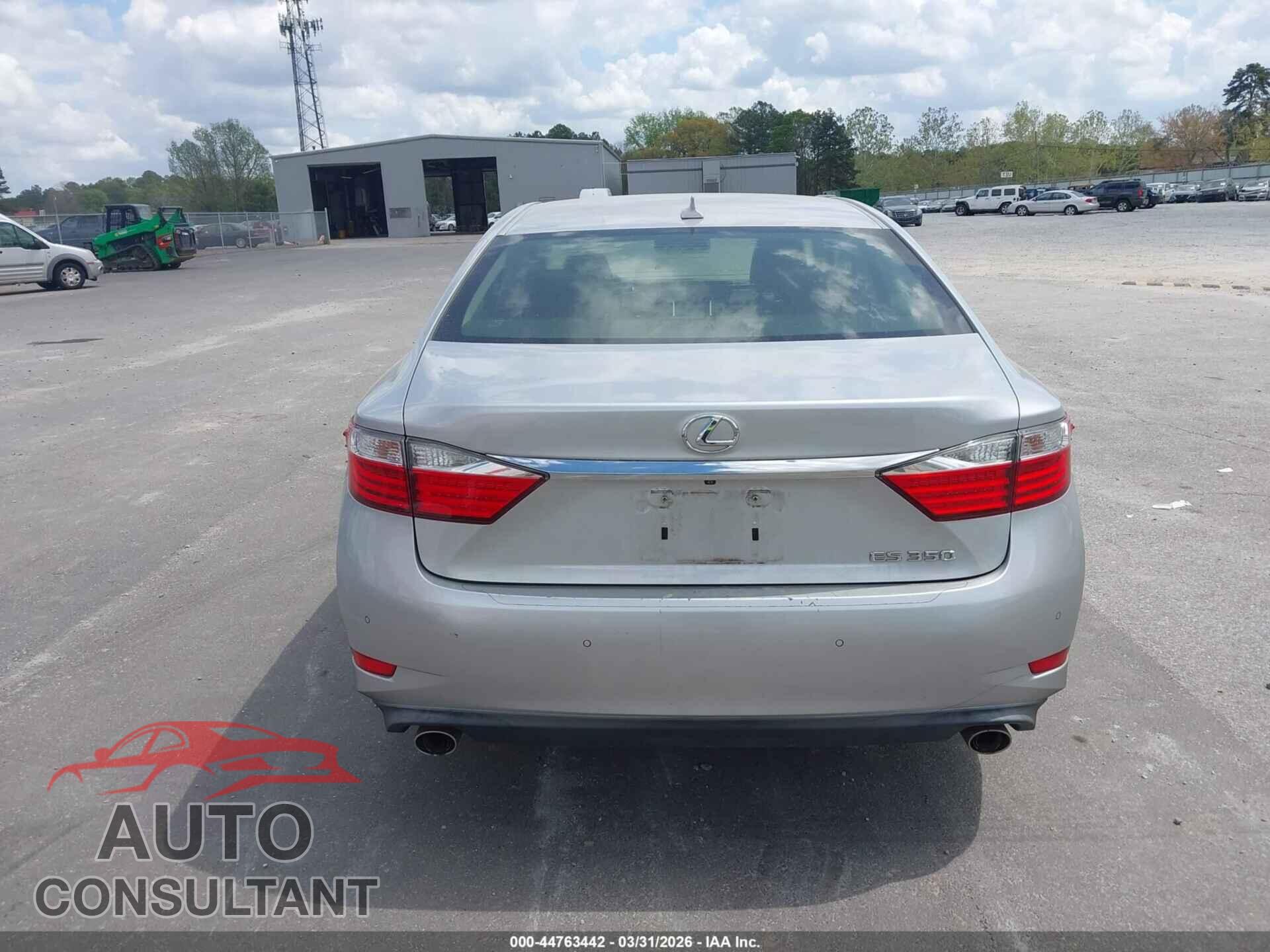 LEXUS ES 350 2013 - JTHBK1GG3D2023406