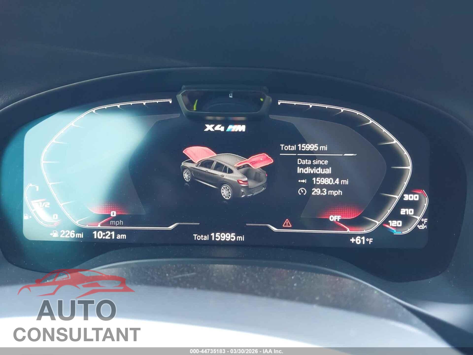 BMW X4 2025 - 5YM23EC00S9Z10004