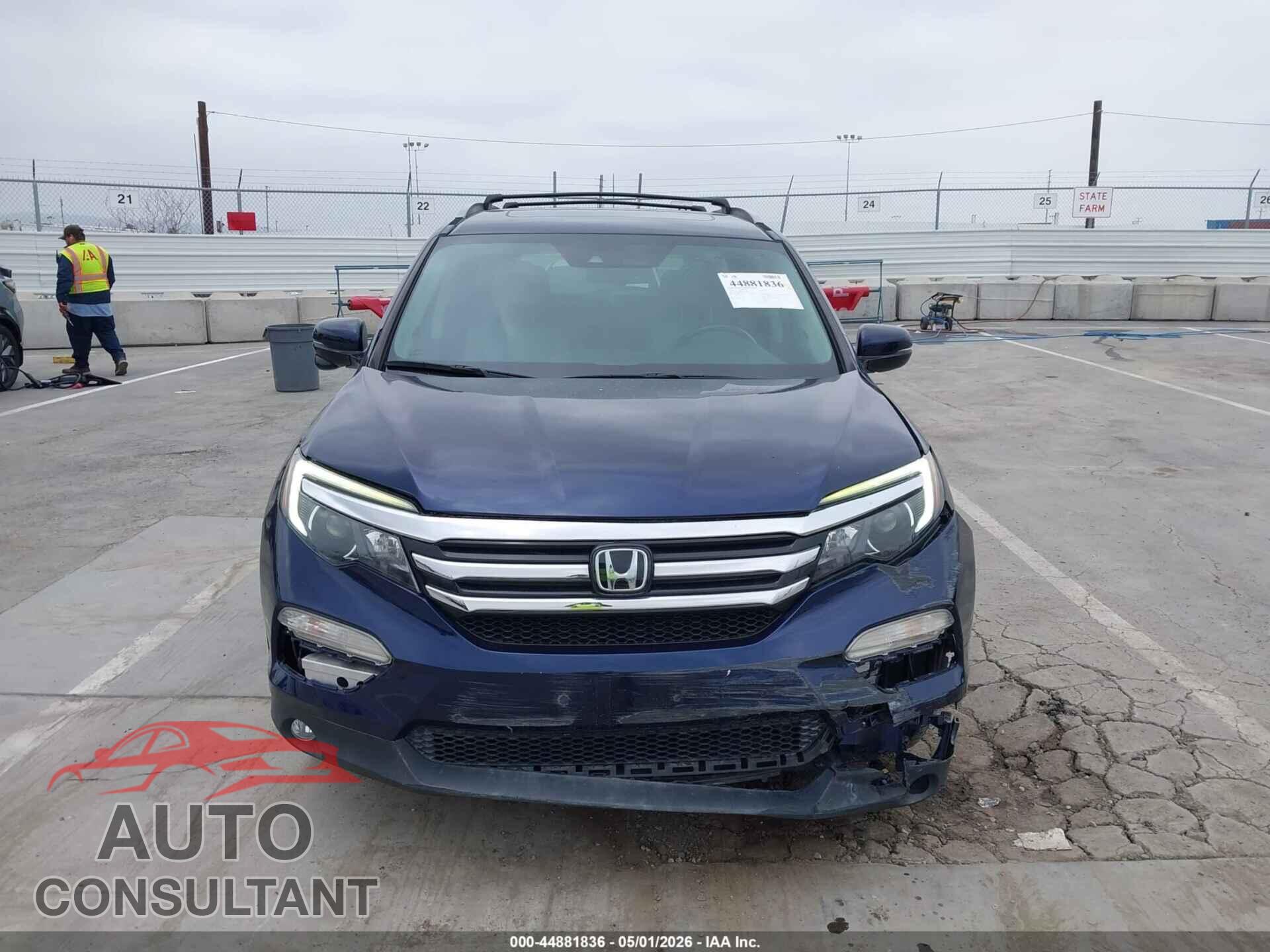 HONDA PILOT 2016 - 5FNYF5H92GB053831