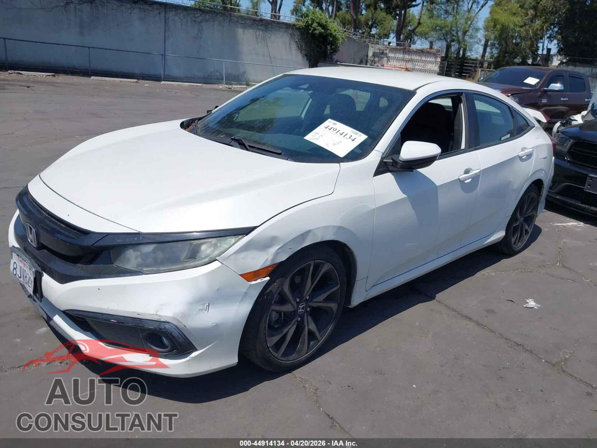 HONDA CIVIC 2019 - 2HGFC2F8XKH554611