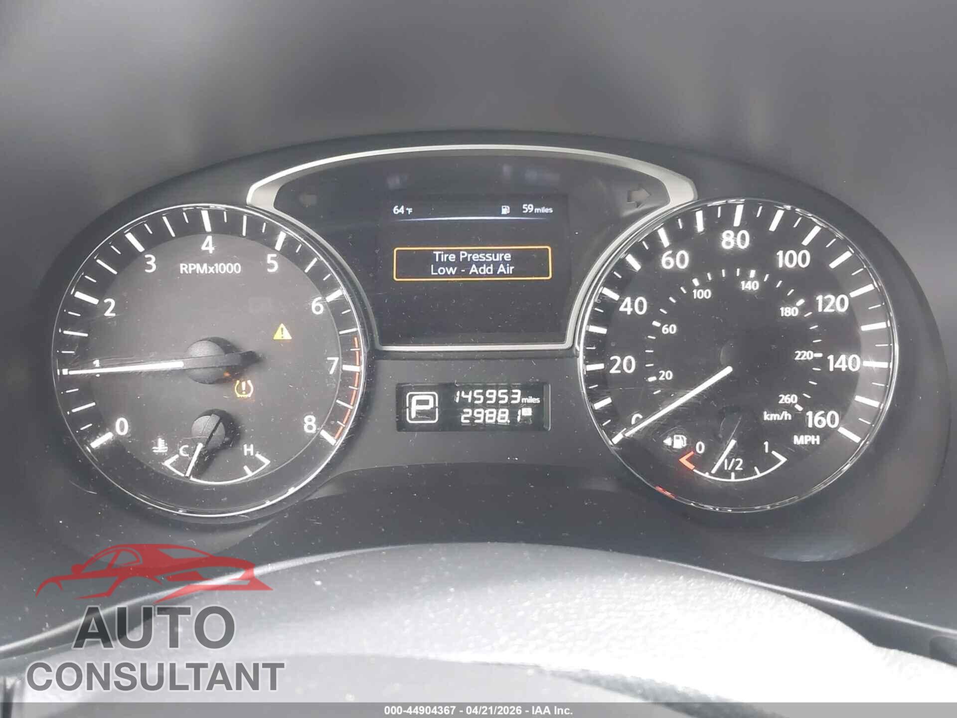 NISSAN PATHFINDER 2015 - 5N1AR2MN0FC610818