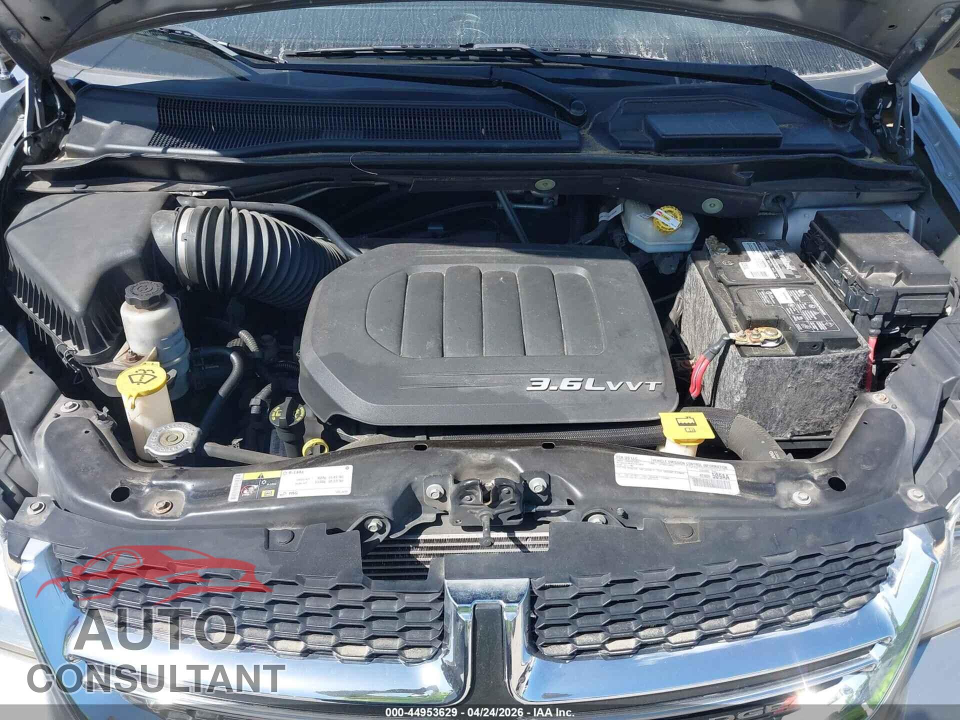 DODGE GRAND CARAVAN 2016 - 2C4RDGBG9GR259438