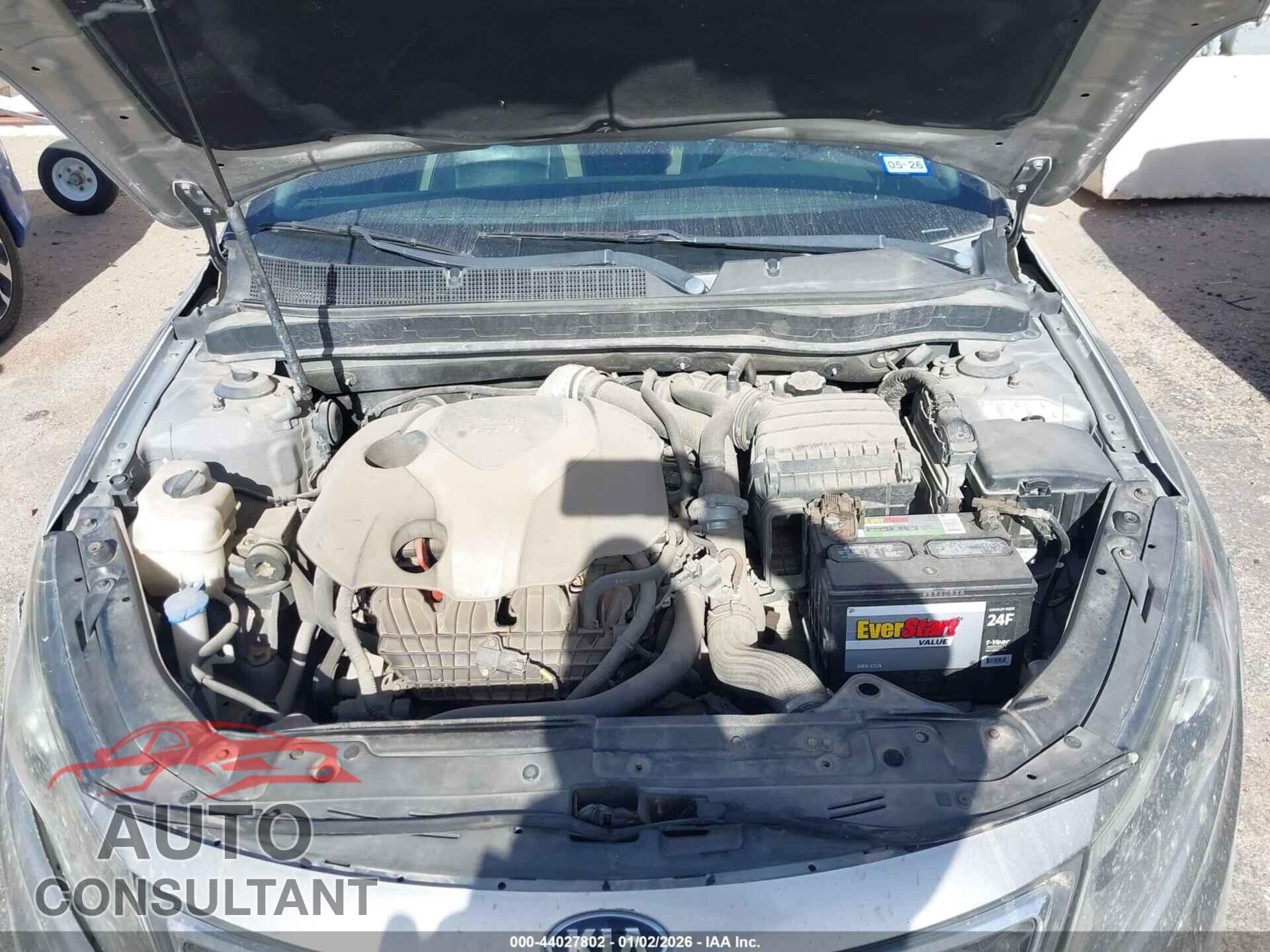 KIA OPTIMA 2012 - 5XXGR4A63CG045547