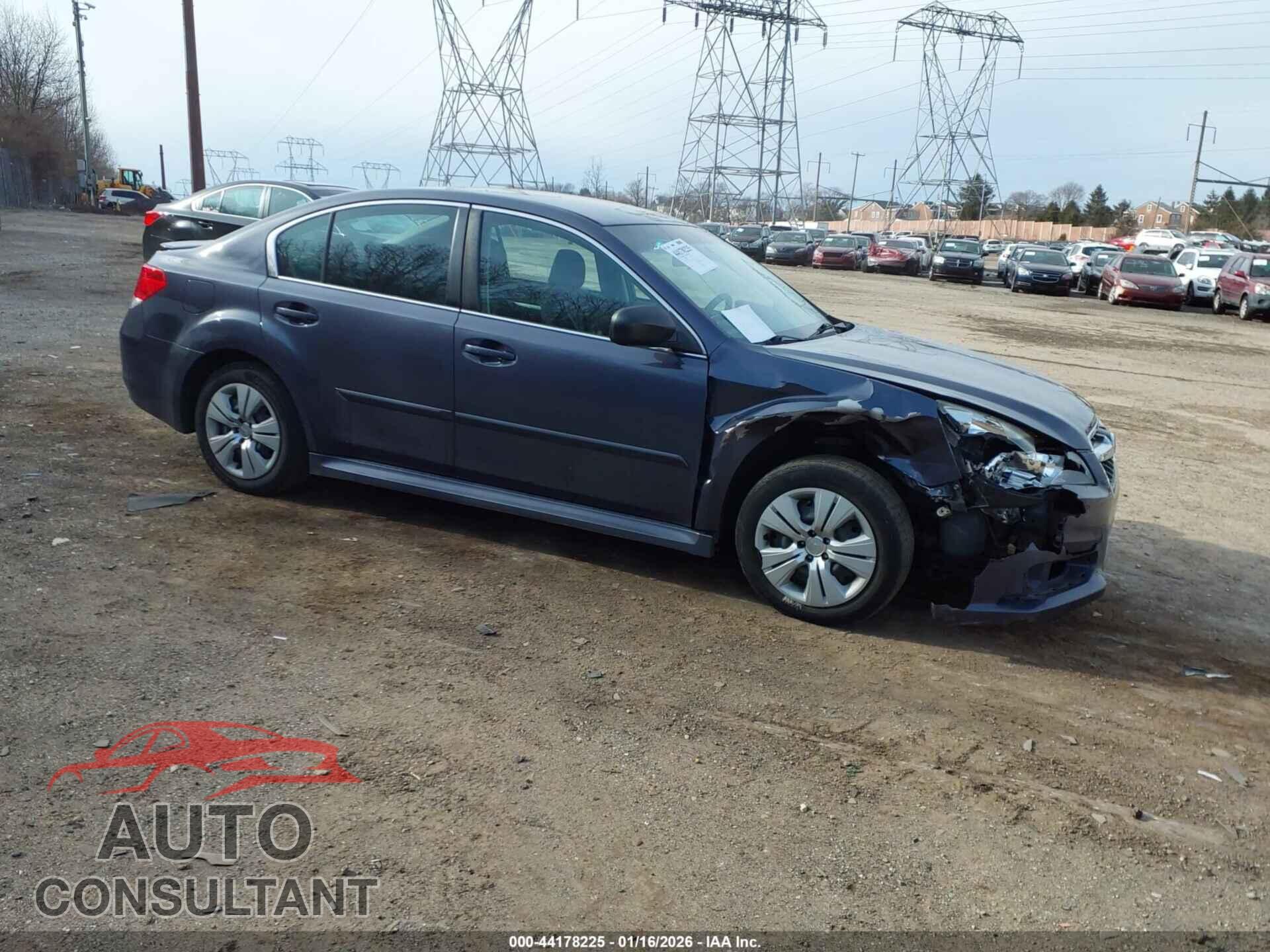 SUBARU LEGACY 2013 - 4S3BMAA65D1044789