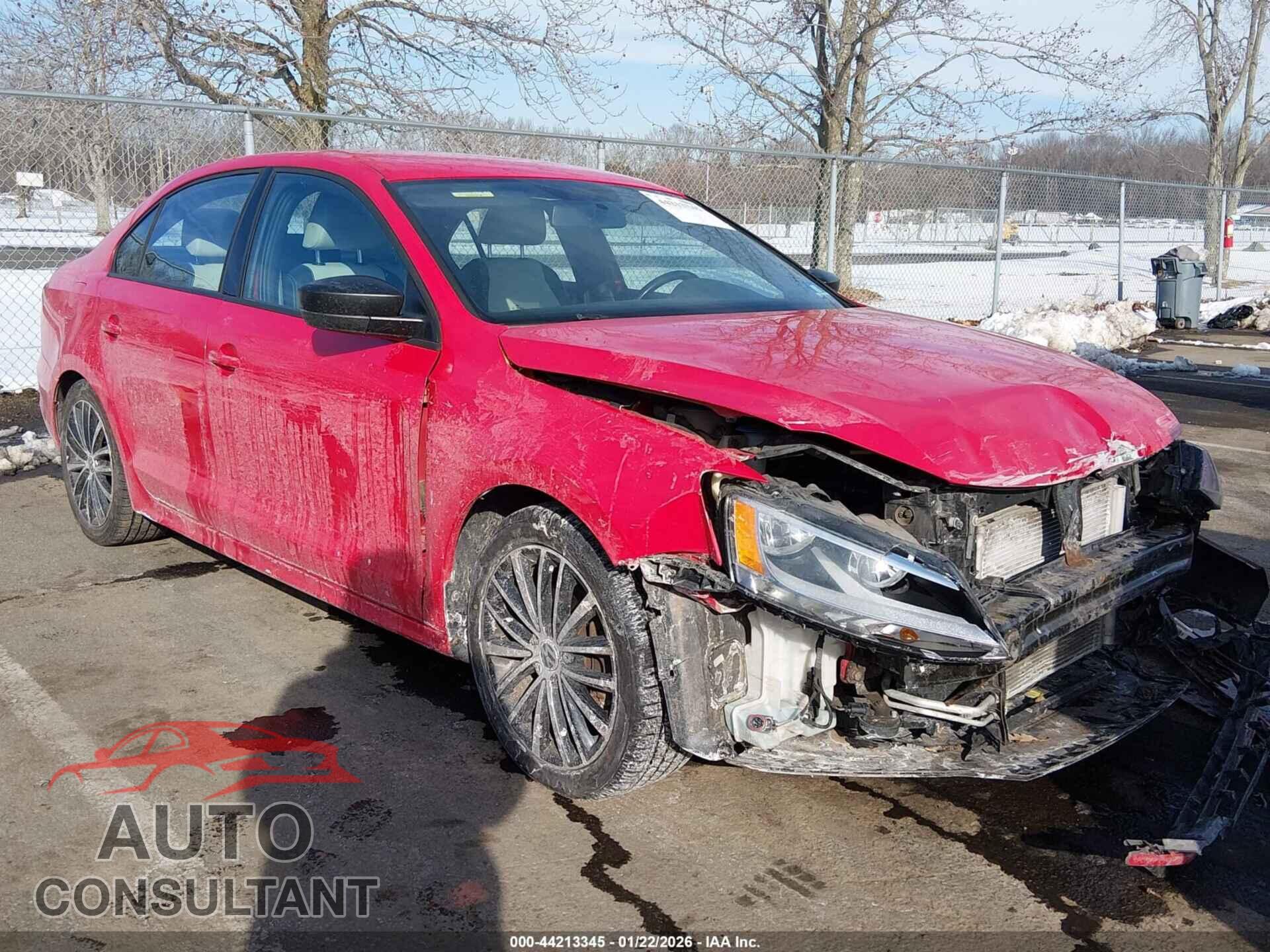 VOLKSWAGEN JETTA 2016 - 3VWD17AJ9GM418446