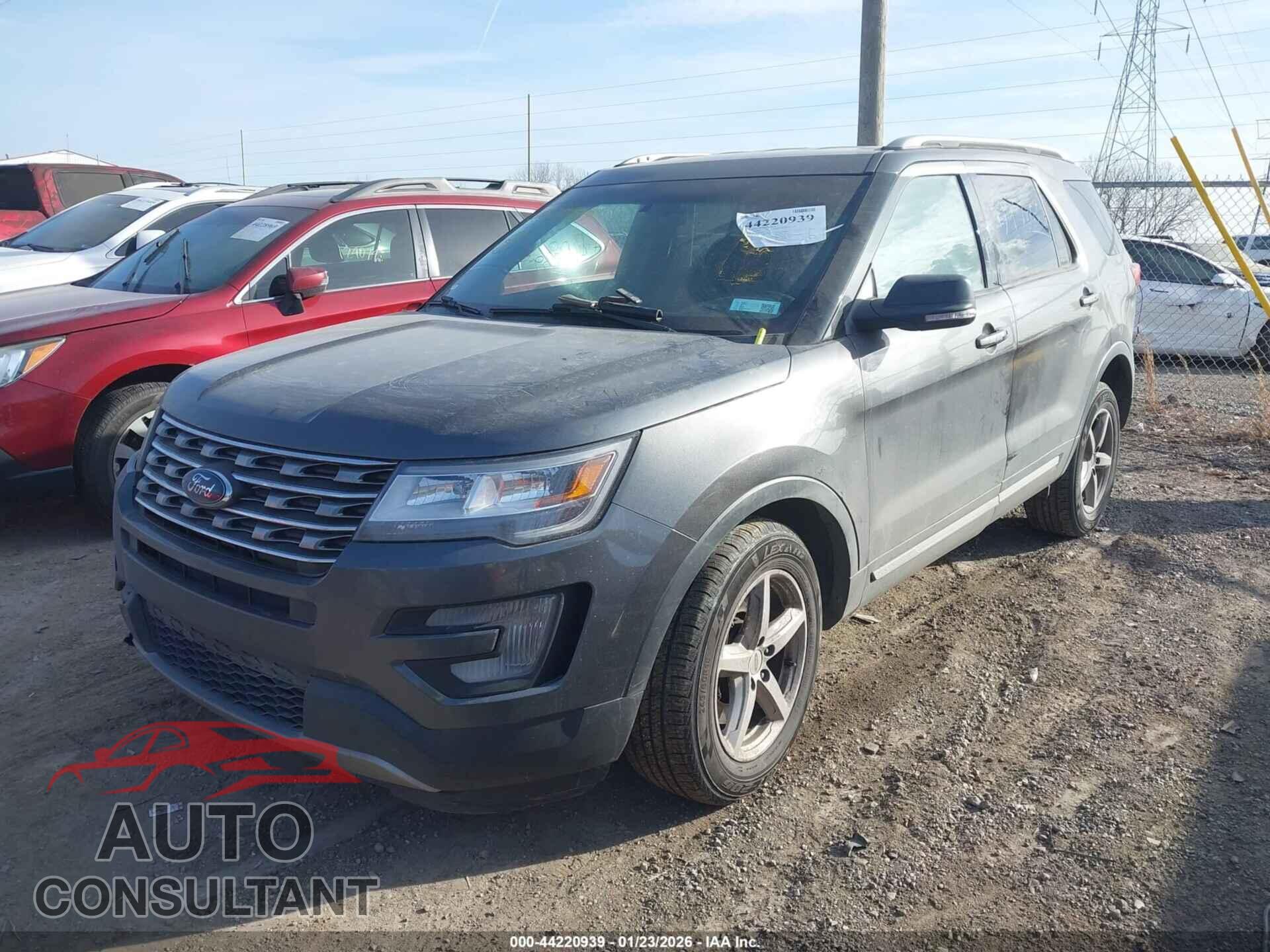 FORD EXPLORER 2017 - 1FM5K8D86HGD43666