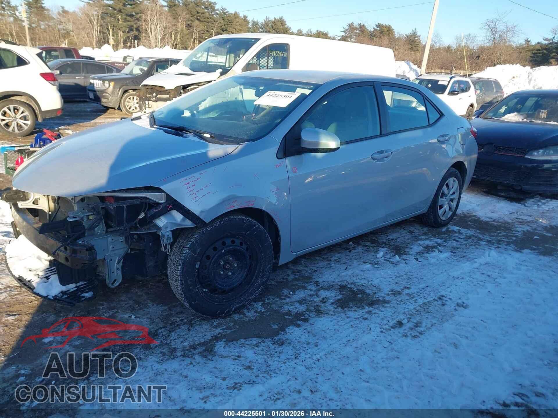 TOYOTA COROLLA 2016 - 2T1BURHE1GC715841