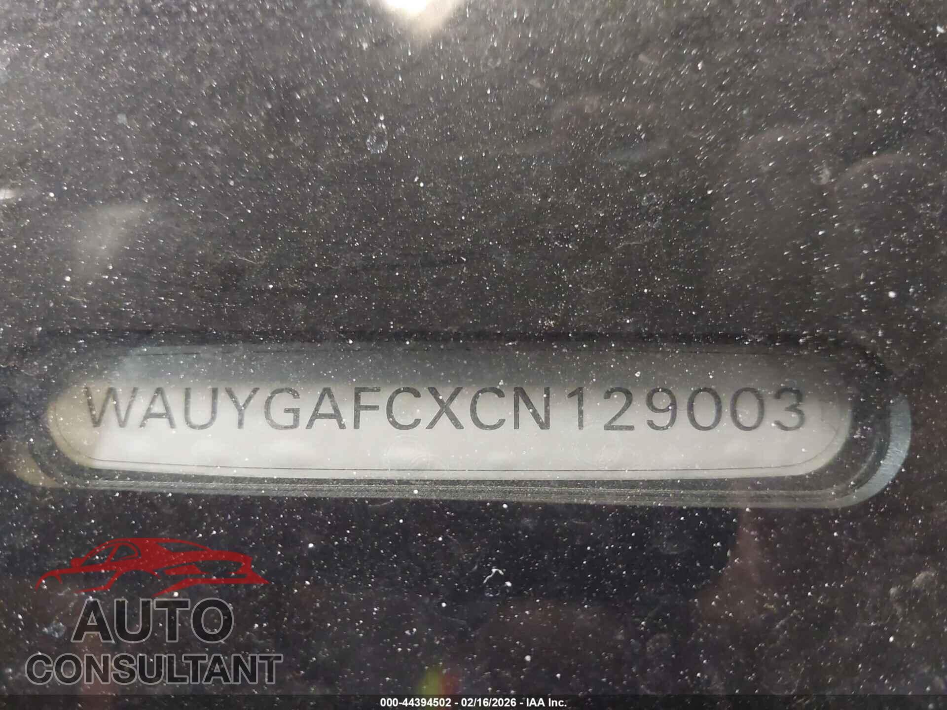 AUDI A7 2012 - WAUYGAFCXCN129003