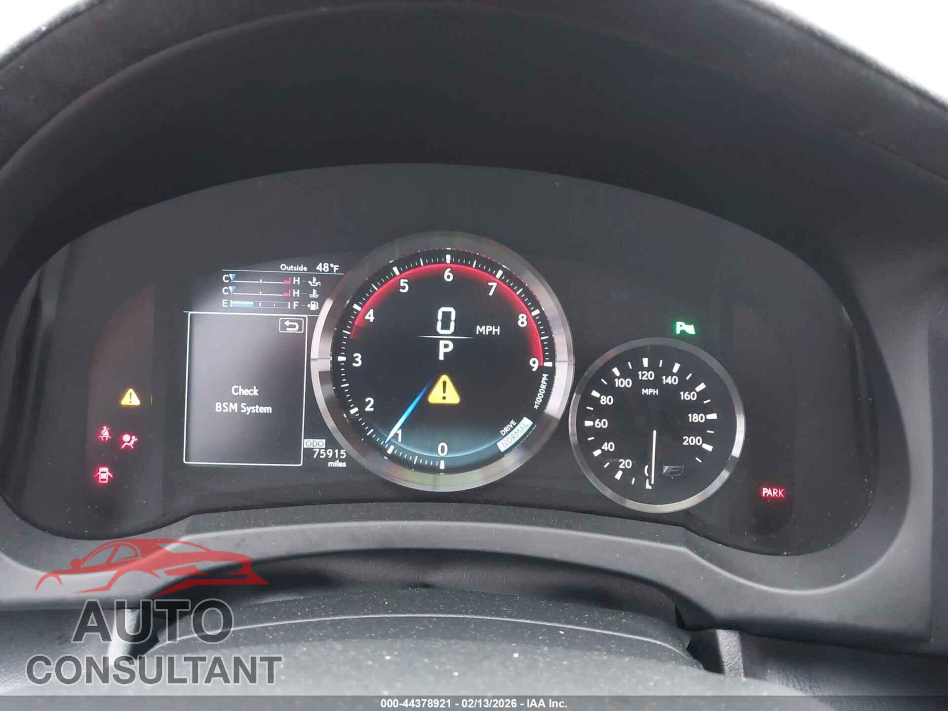 LEXUS RC F 2015 - JTHHP5BC2F5001082