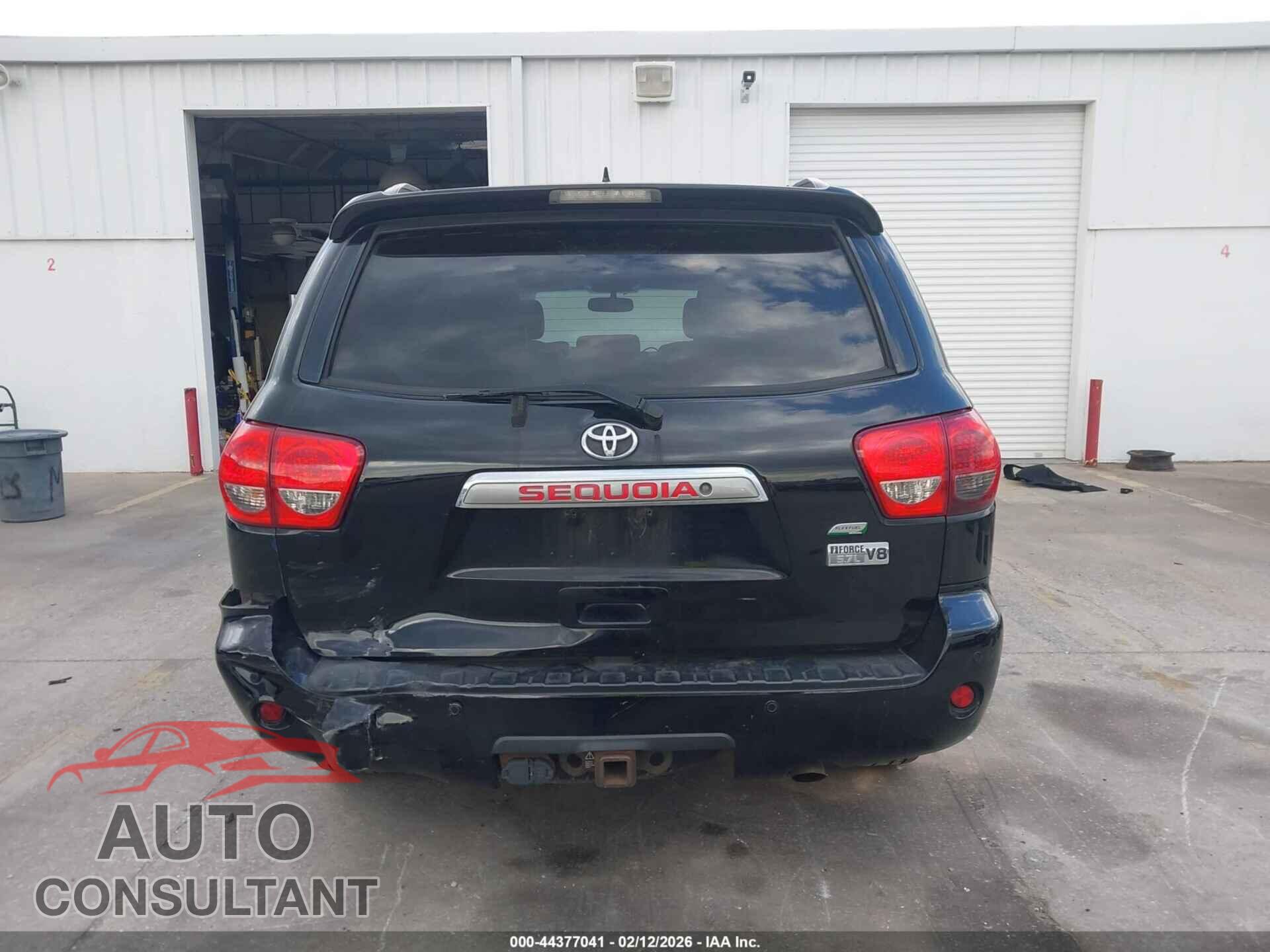 TOYOTA SEQUOIA 2012 - 5TDDW5G13CS062005
