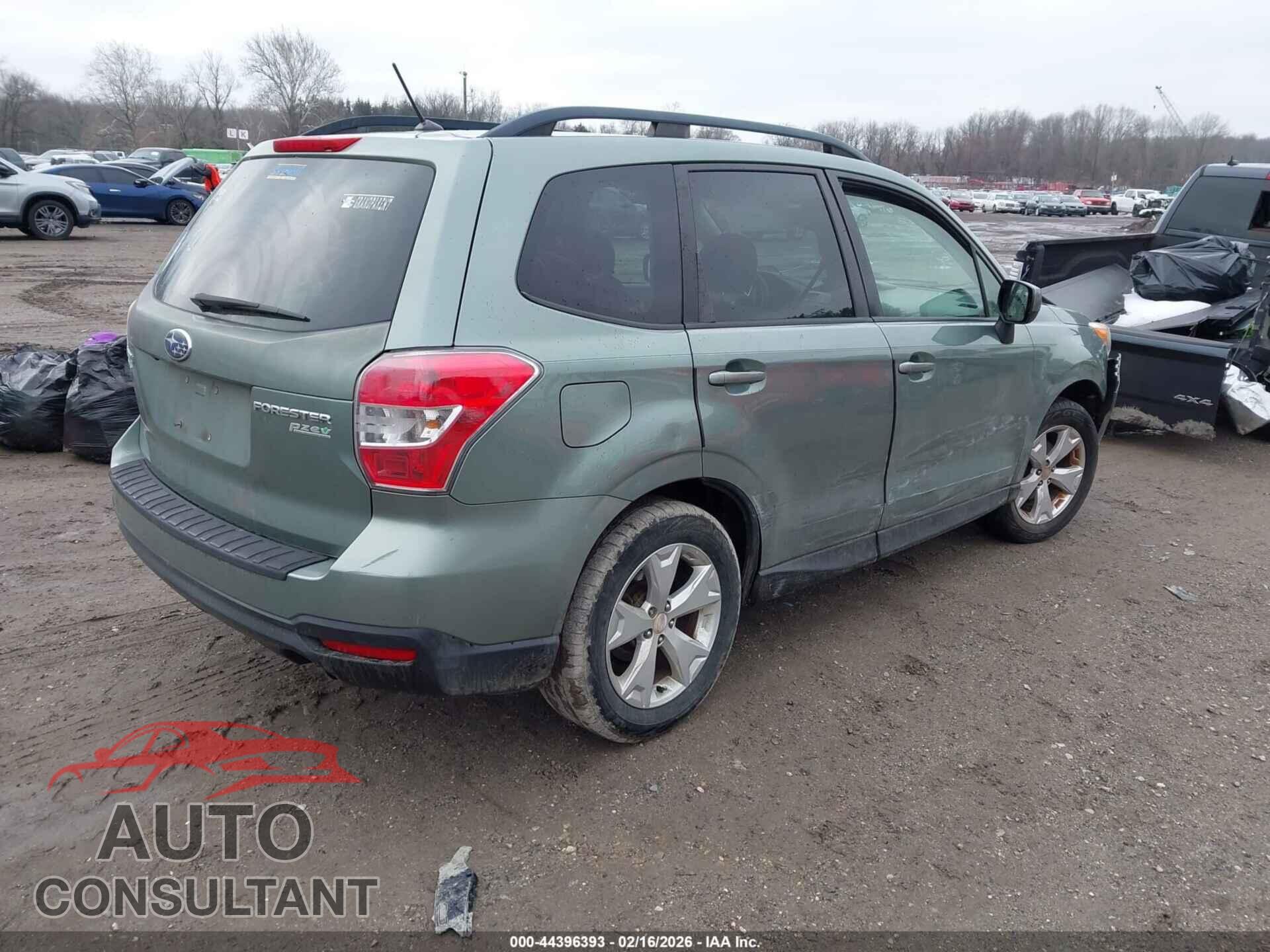 SUBARU FORESTER 2015 - JF2SJAFC3FH574147