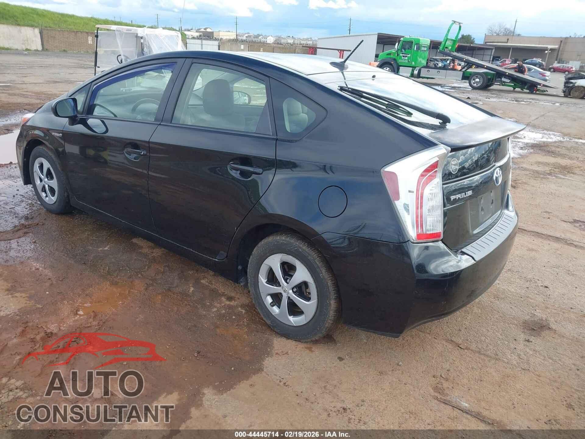 TOYOTA PRIUS 2012 - JTDKN3DUXC1498716