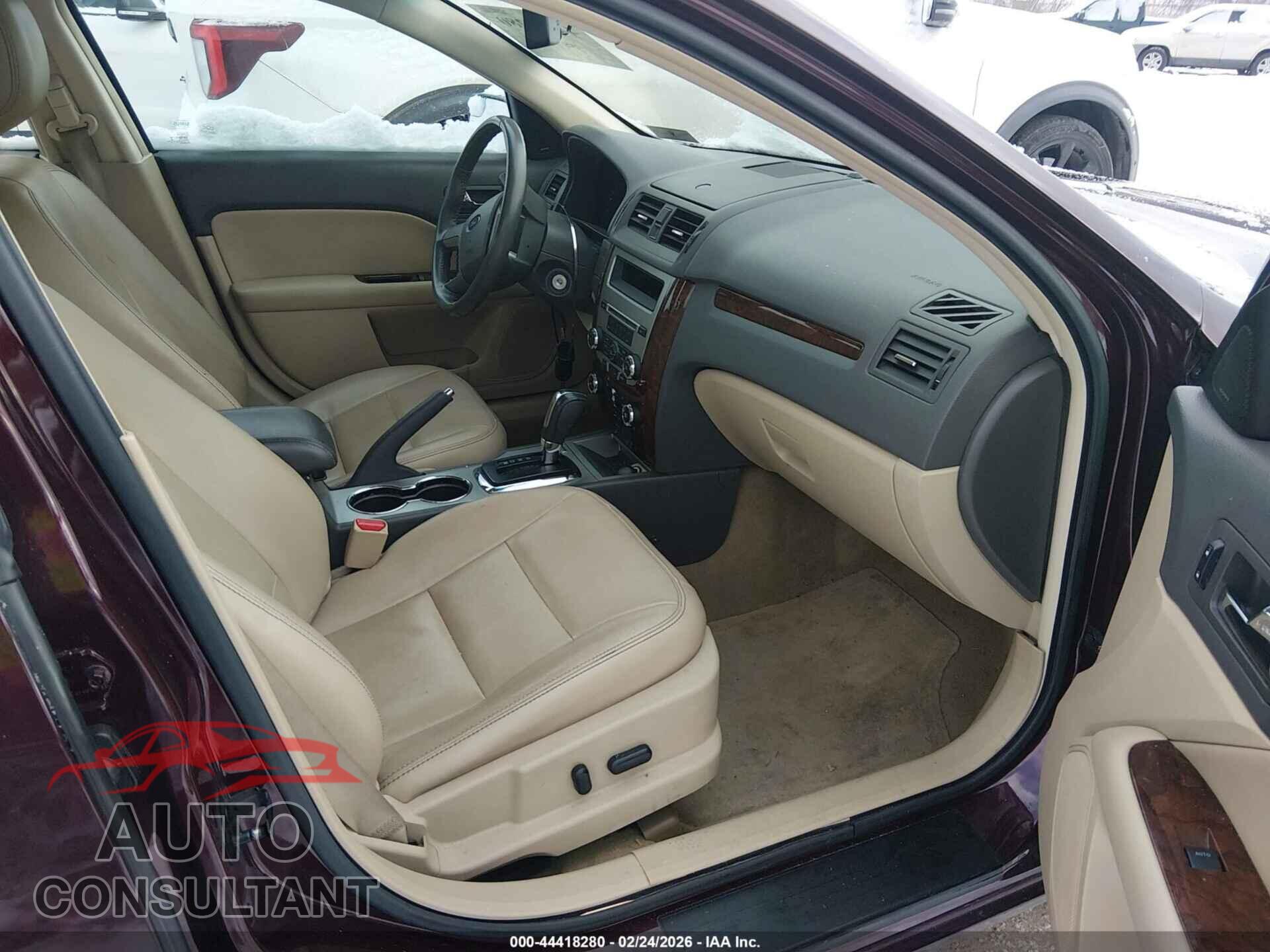 FORD FUSION 2012 - 3FAHP0JG0CR388240