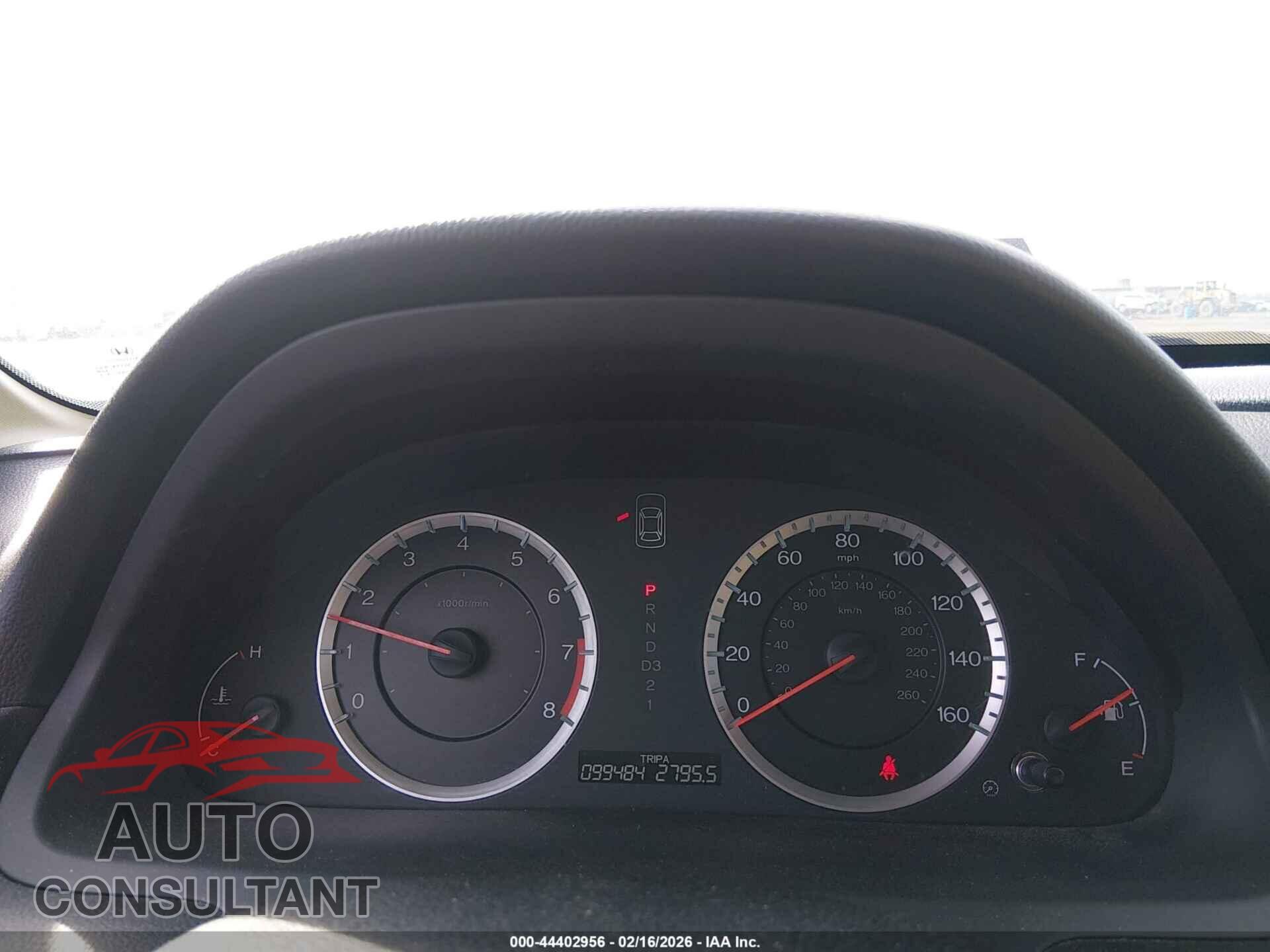 HONDA ACCORD 2012 - 1HGCP2F64CA126555