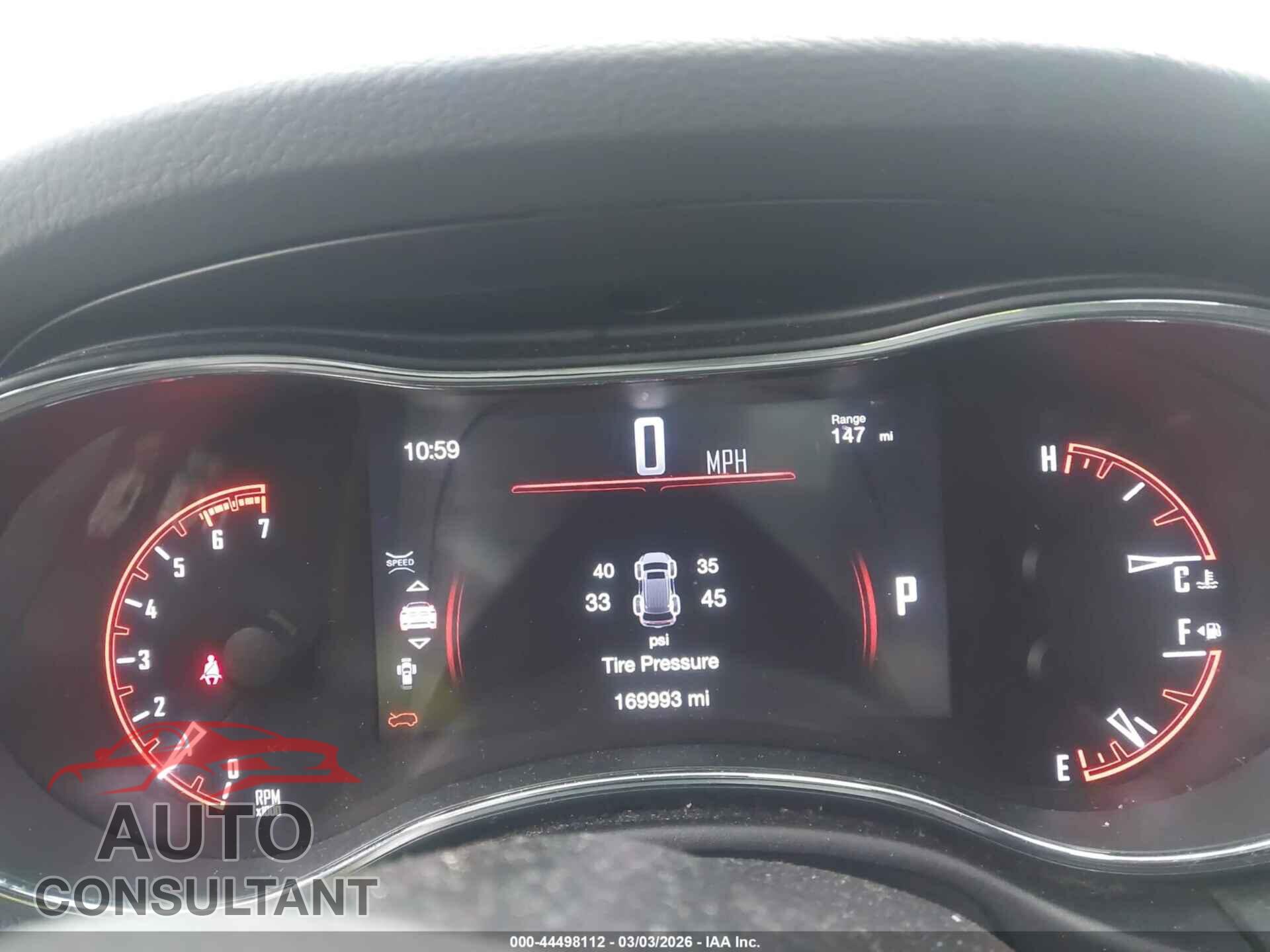 DODGE DURANGO 2016 - 1C4SDJCT4GC360941