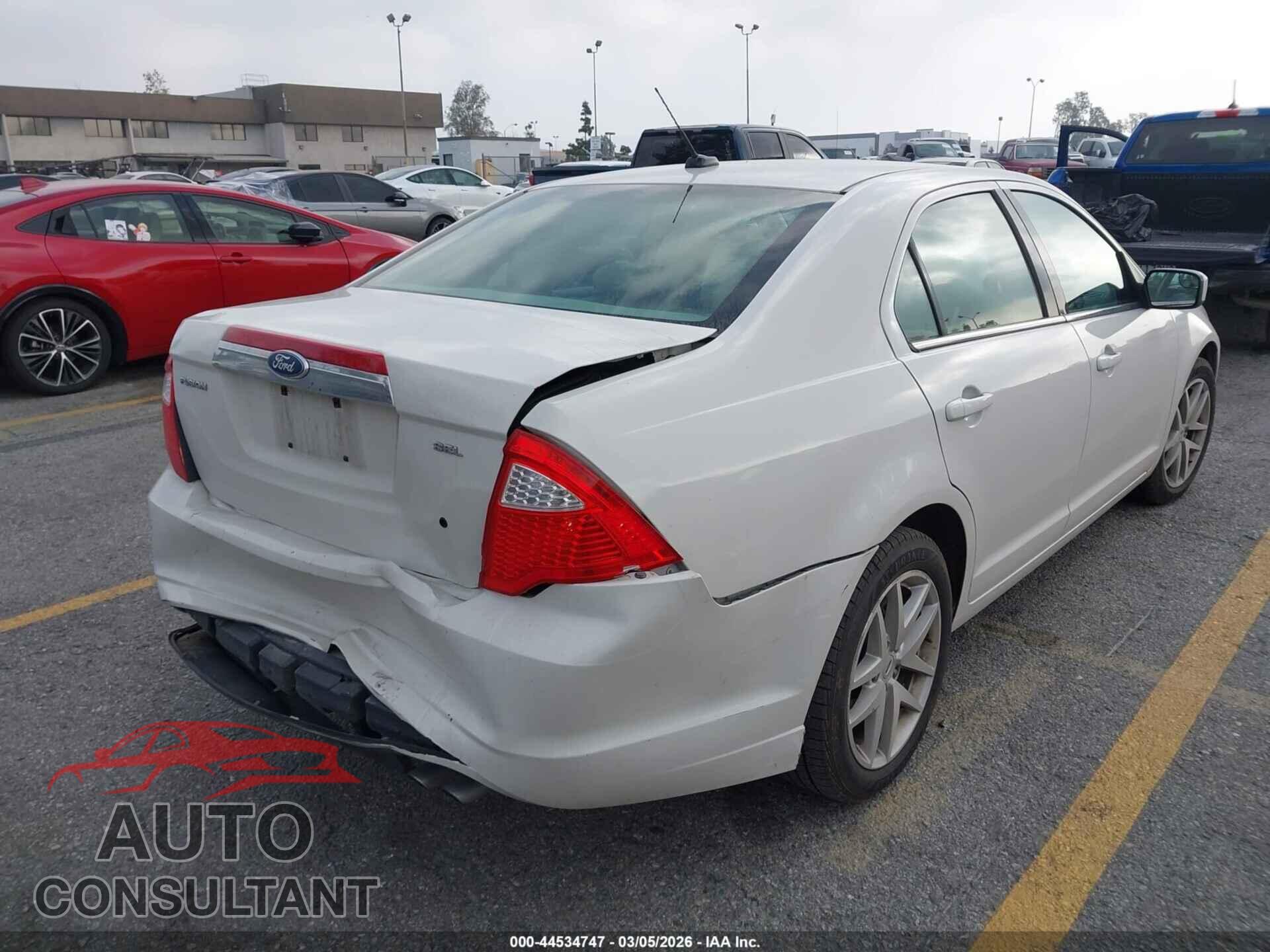FORD FUSION 2012 - 3FAHP0JA4CR232214