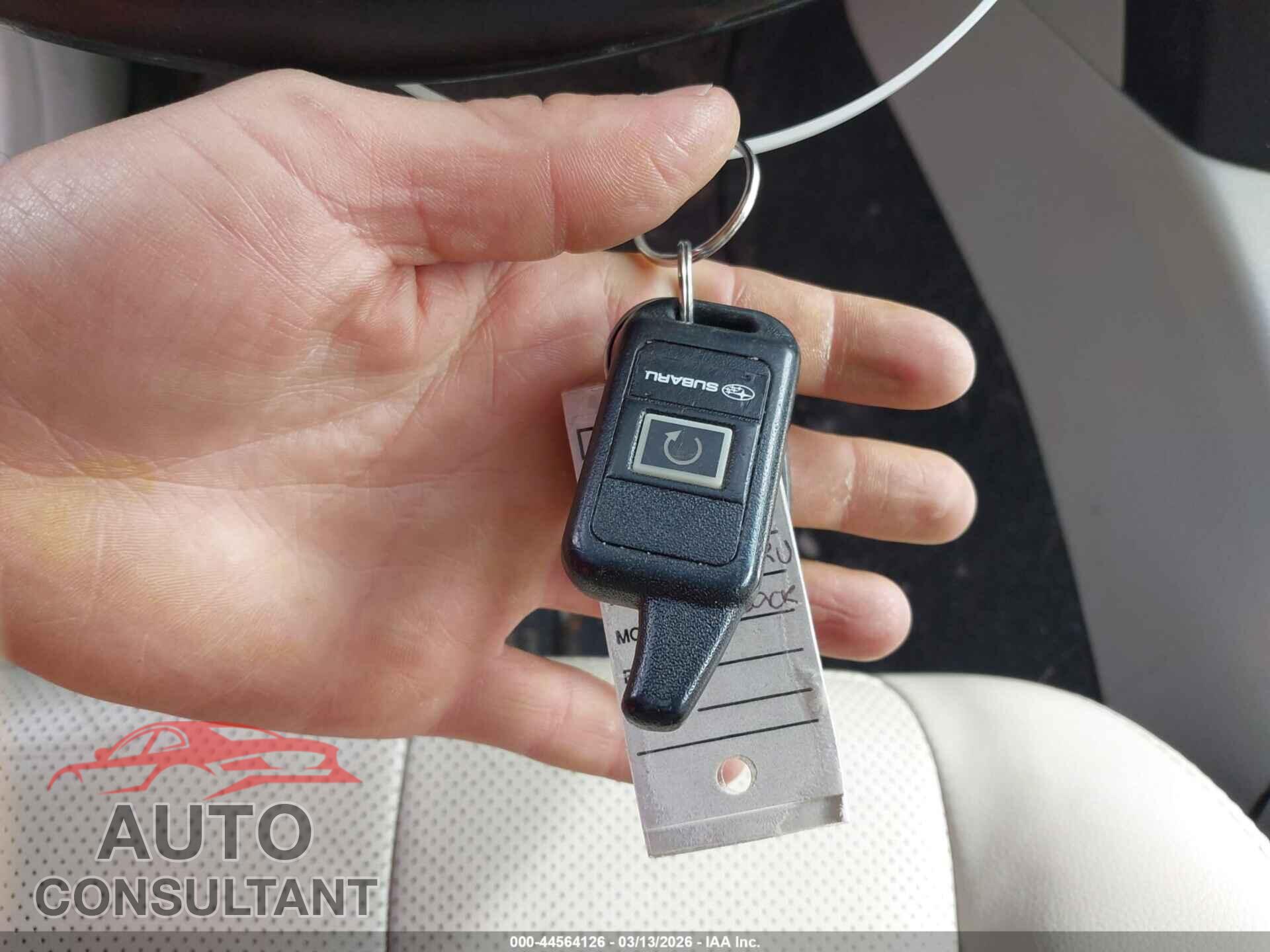 SUBARU OUTBACK 2011 - 4S4BRBKC5B3434168