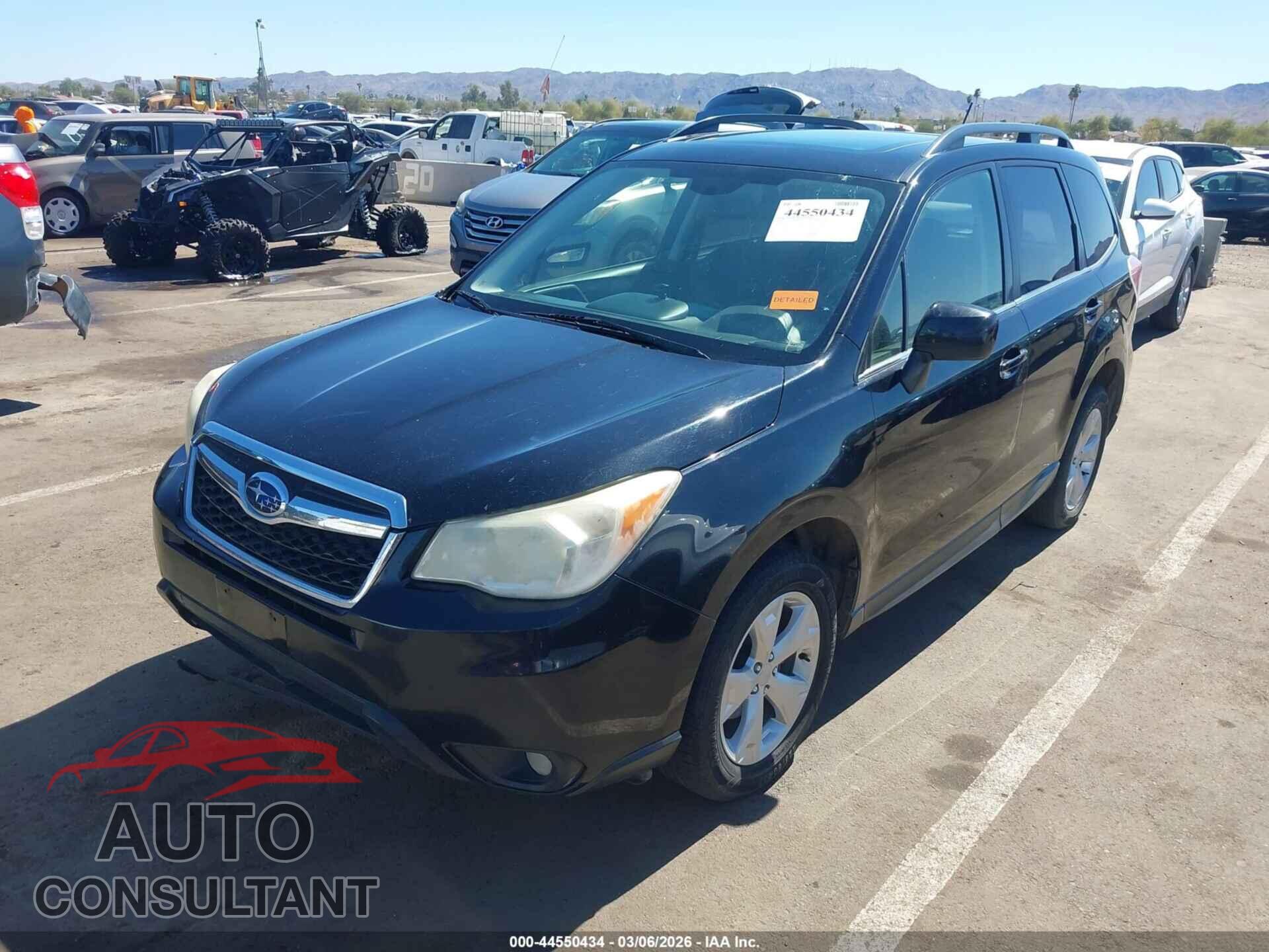 SUBARU FORESTER 2014 - JF2SJAHC3EH477591