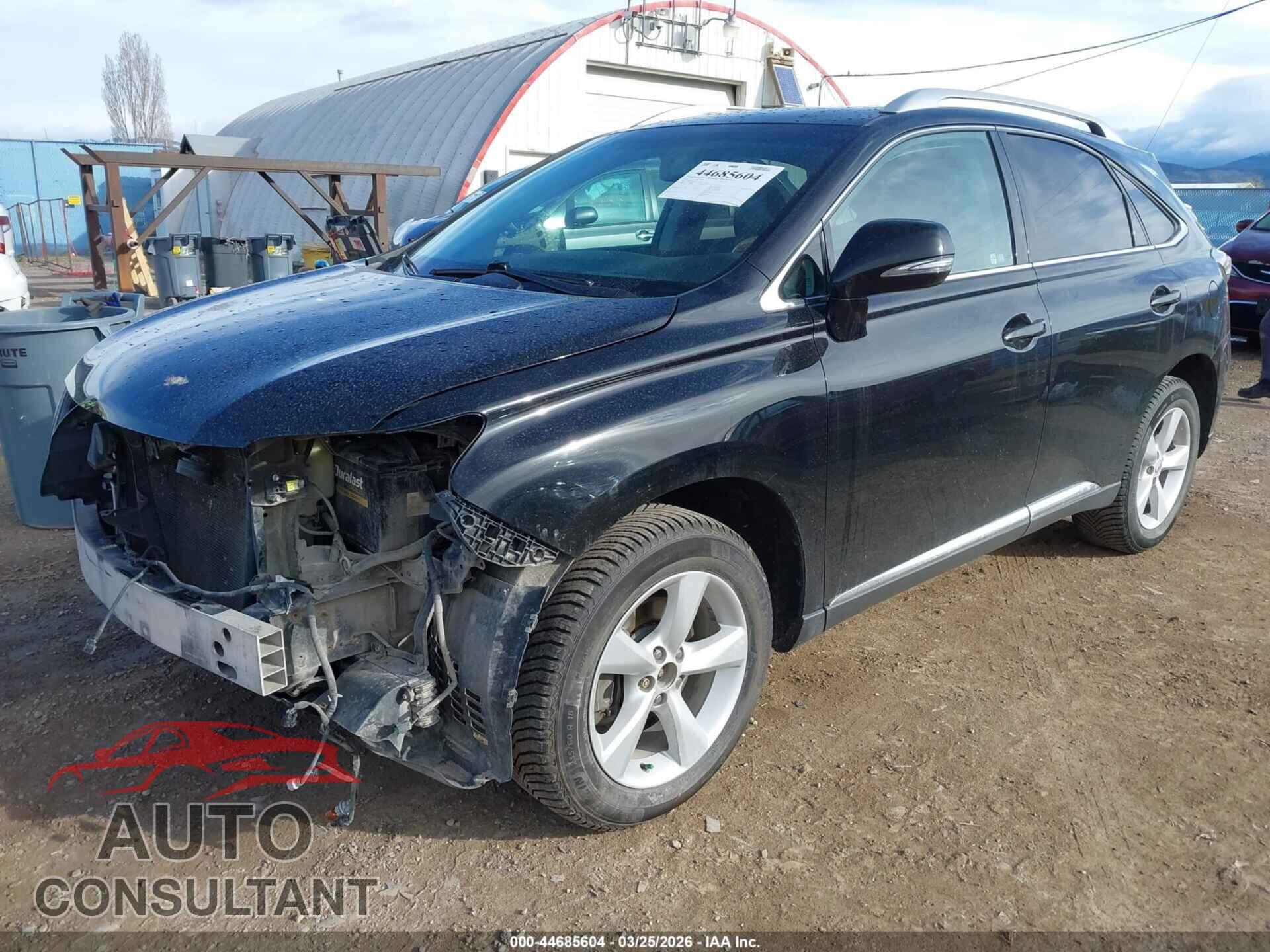 LEXUS RX 350 2011 - 2T2BK1BA5BC102445