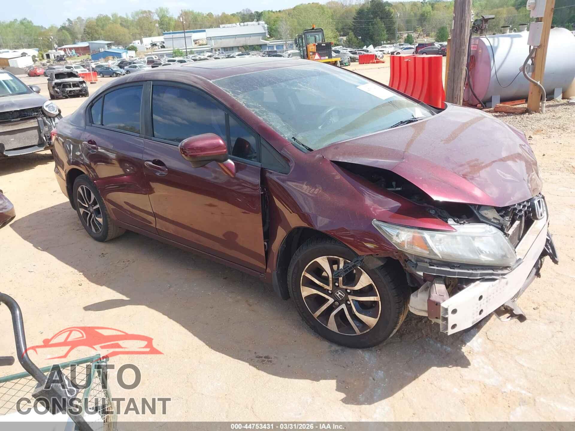 HONDA CIVIC 2014 - 19XFB2F86EE084496