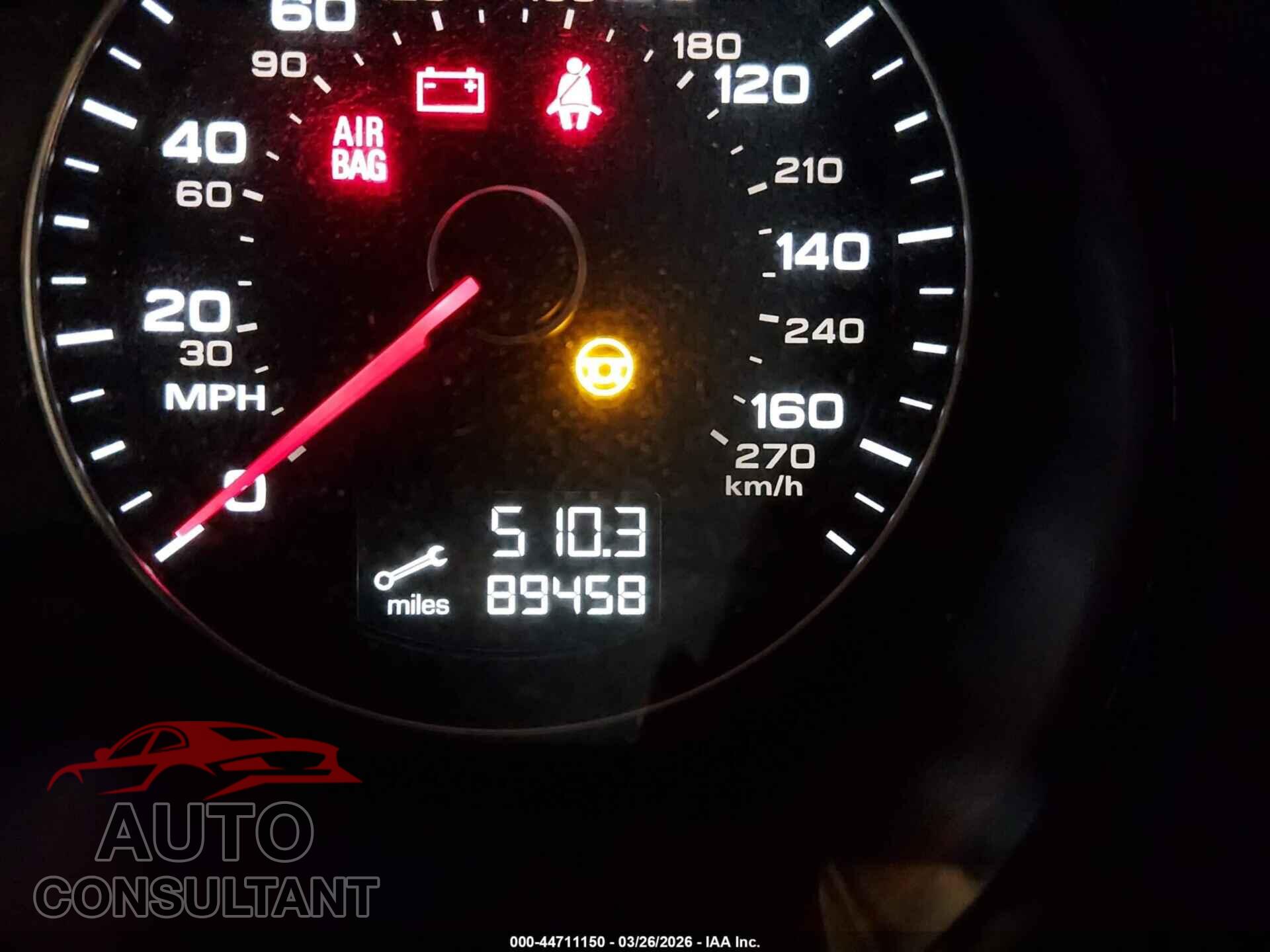 AUDI A3 2010 - WAUKEBFM6AA168556