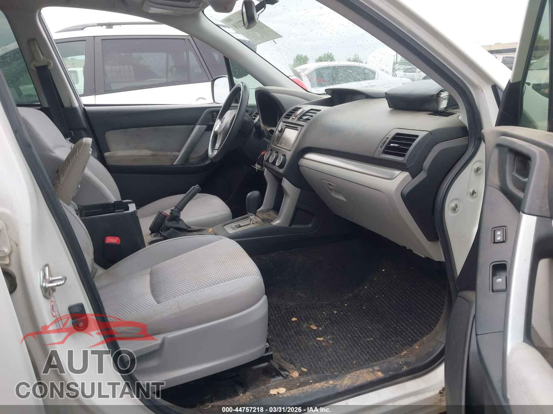 SUBARU FORESTER 2015 - JF2SJAGC1FH589177