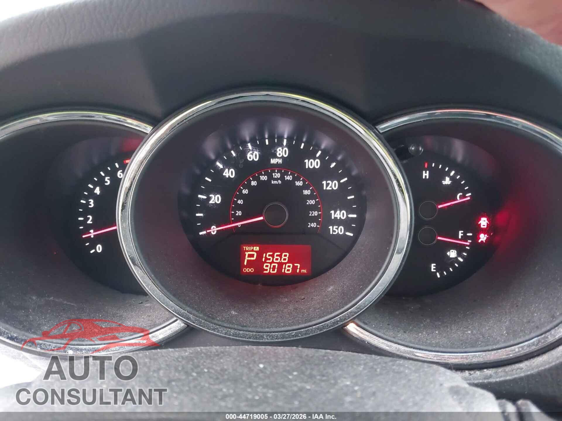 KIA SORENTO 2012 - 5XYKUDA66CG277533