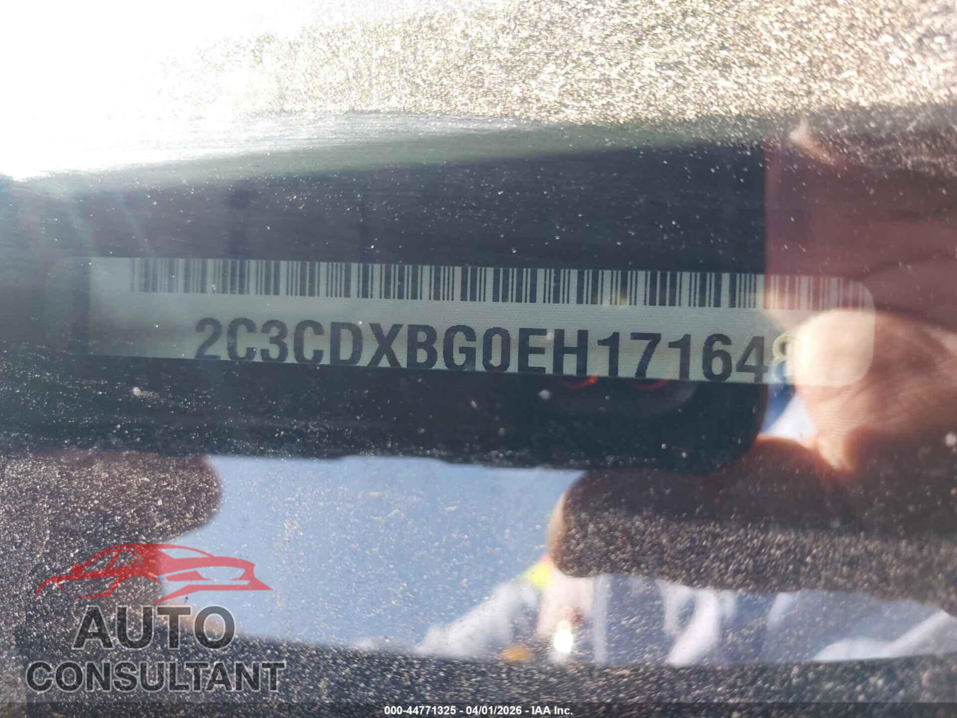 DODGE CHARGER 2014 - 2C3CDXBG0EH171648