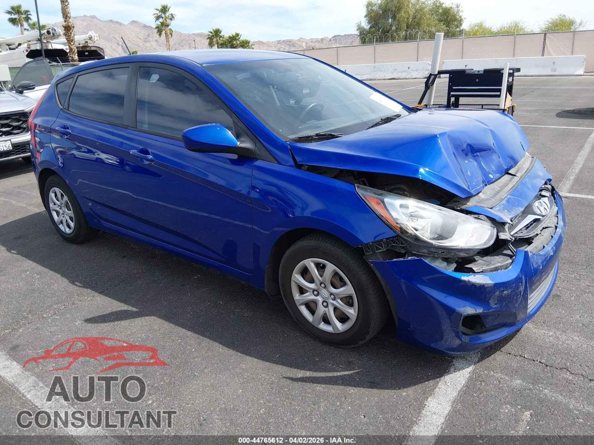 HYUNDAI ACCENT 2014 - KMHCT5AE8EU167679