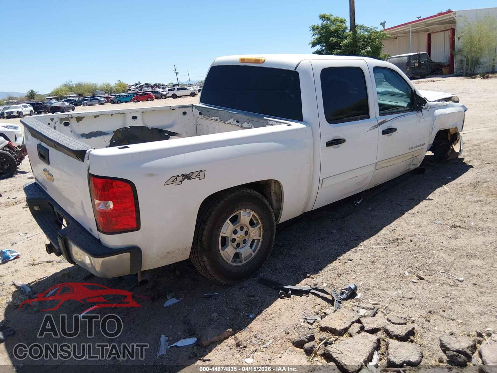 CHEVROLET SILVERADO 1500 2012 - 3GCPKSE70CG273157