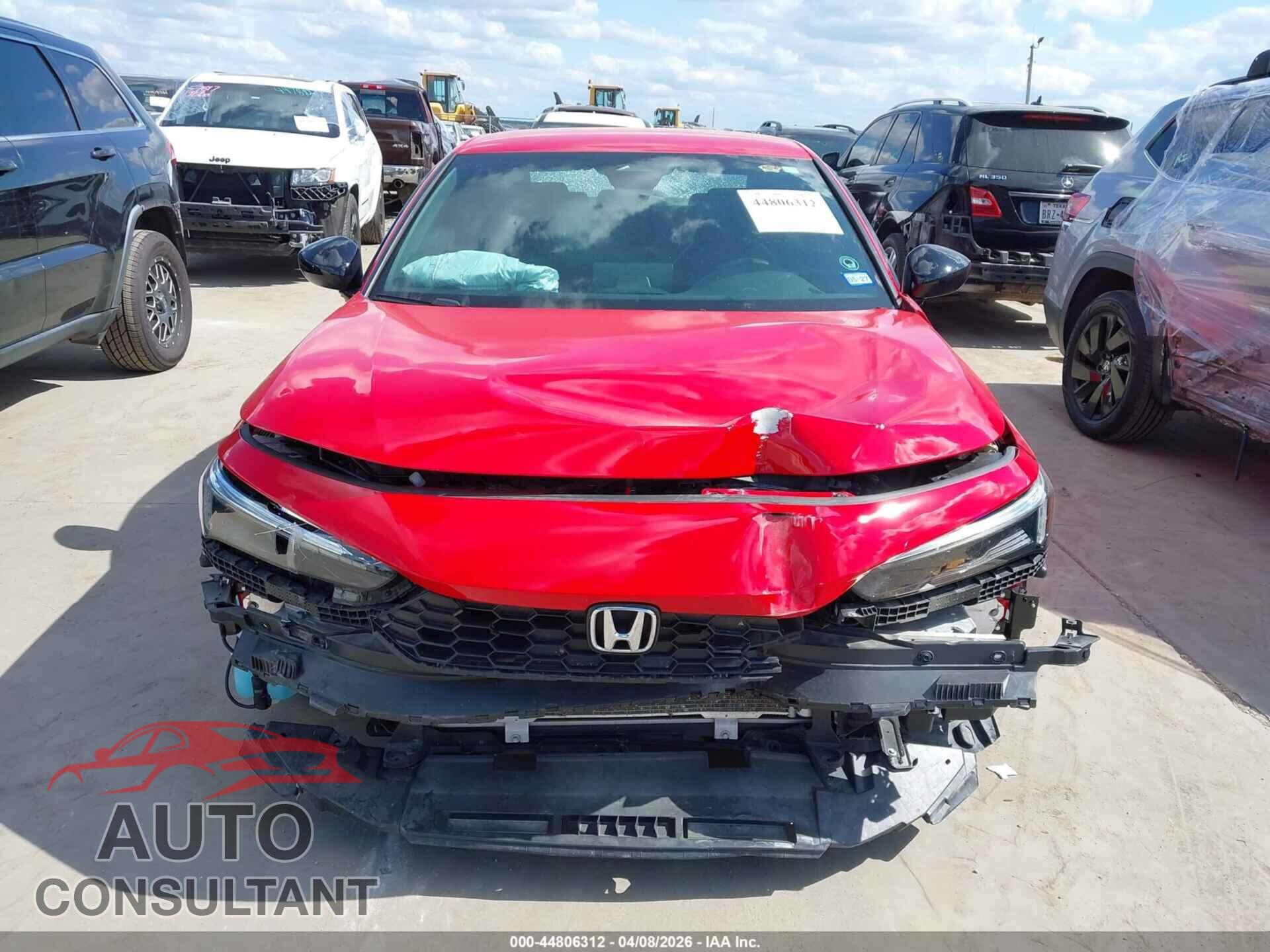 HONDA CIVIC 2025 - 2HGFE2F59SH582397
