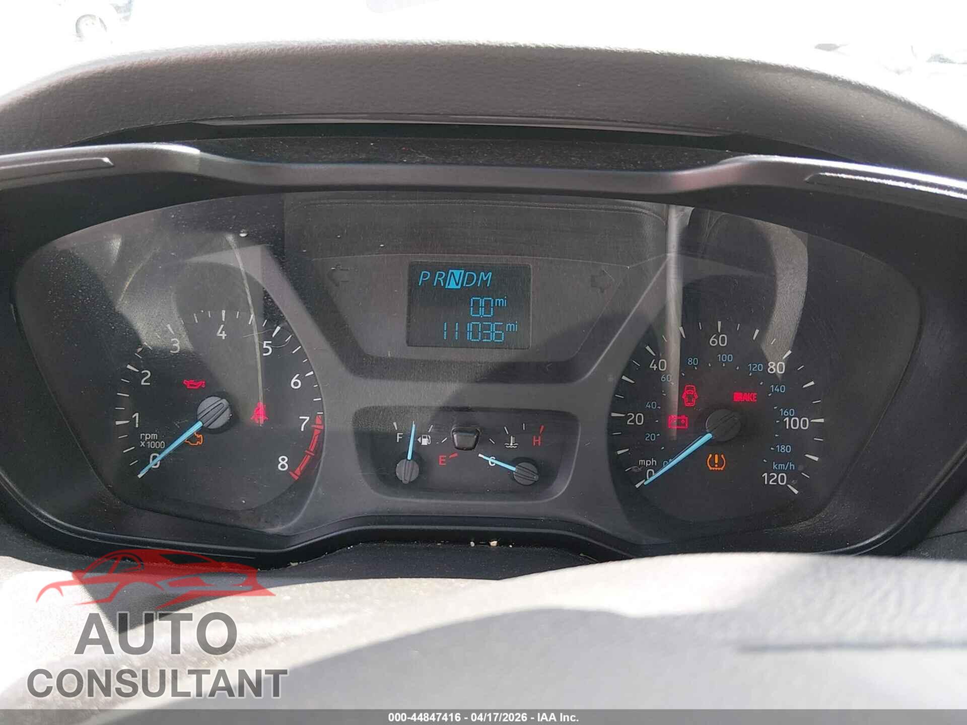 FORD TRANSIT-150 2017 - 1FTYE1ZM3HKB29740