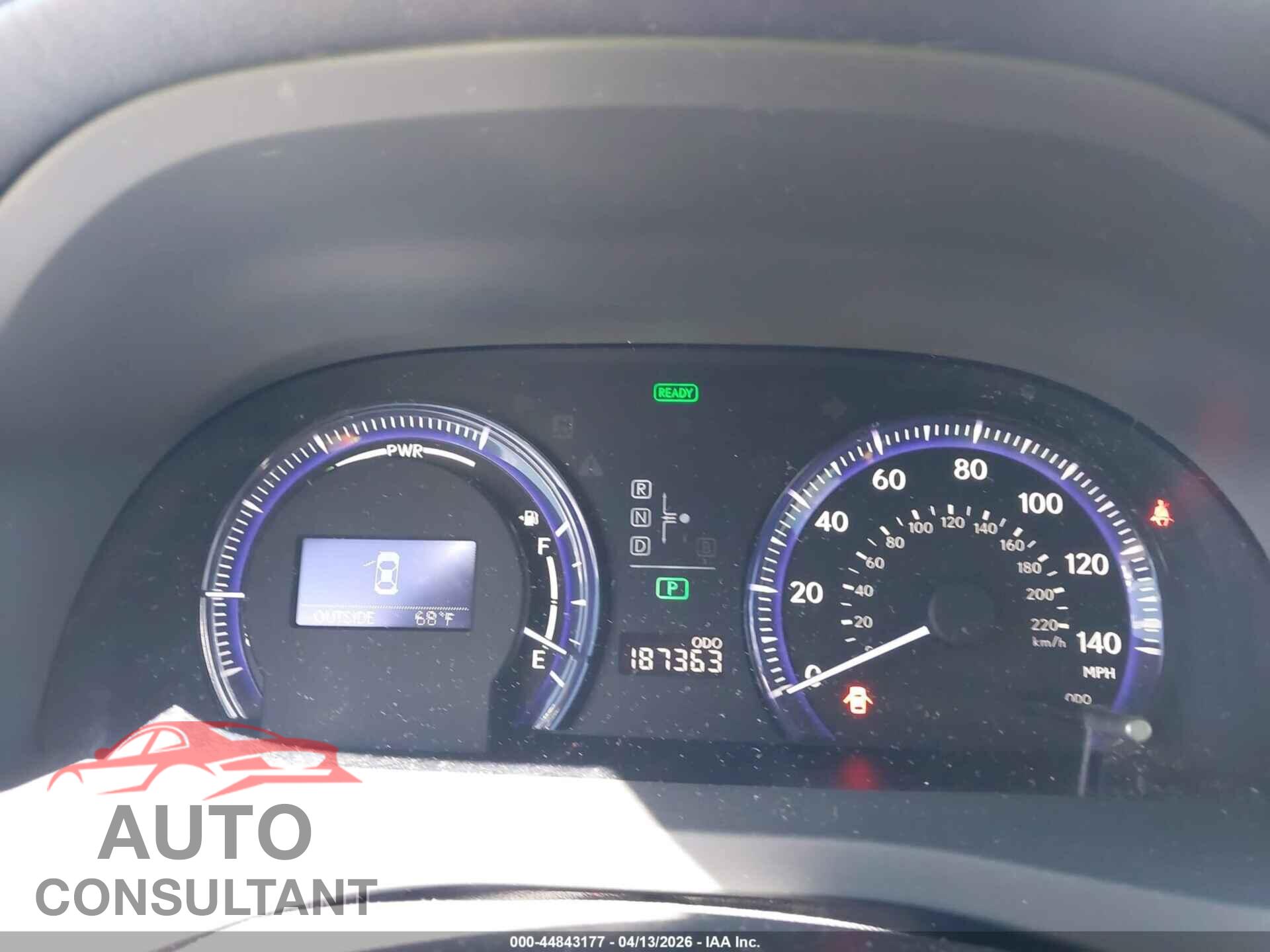 LEXUS HS 250H 2010 - JTHBB1BA5A2003351