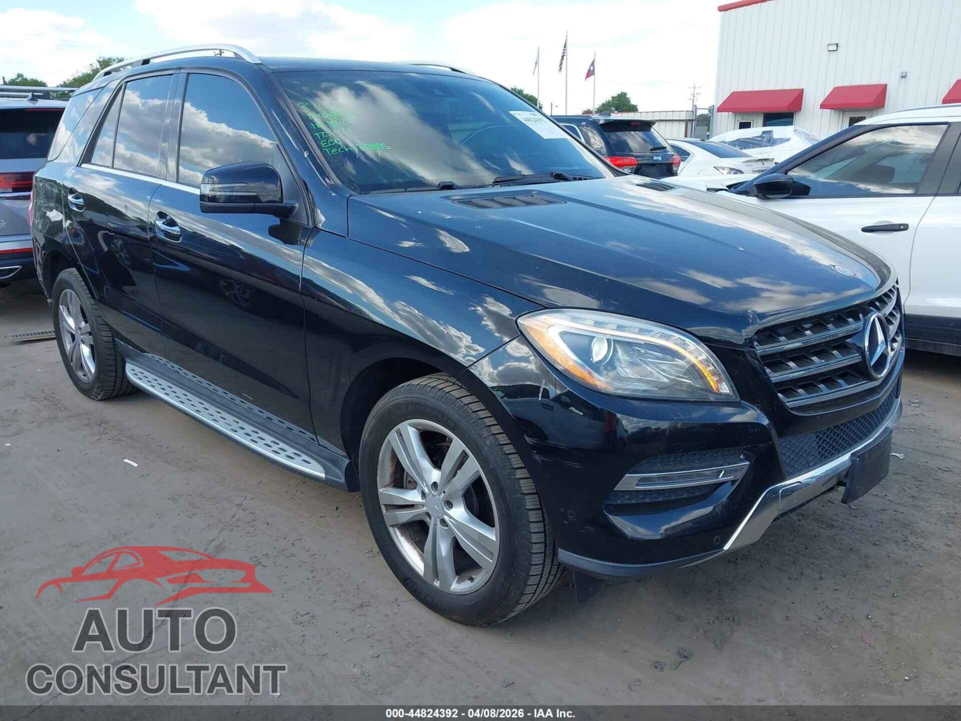 MERCEDES-BENZ ML 350 2013 - 4JGDA5JB6DA156163
