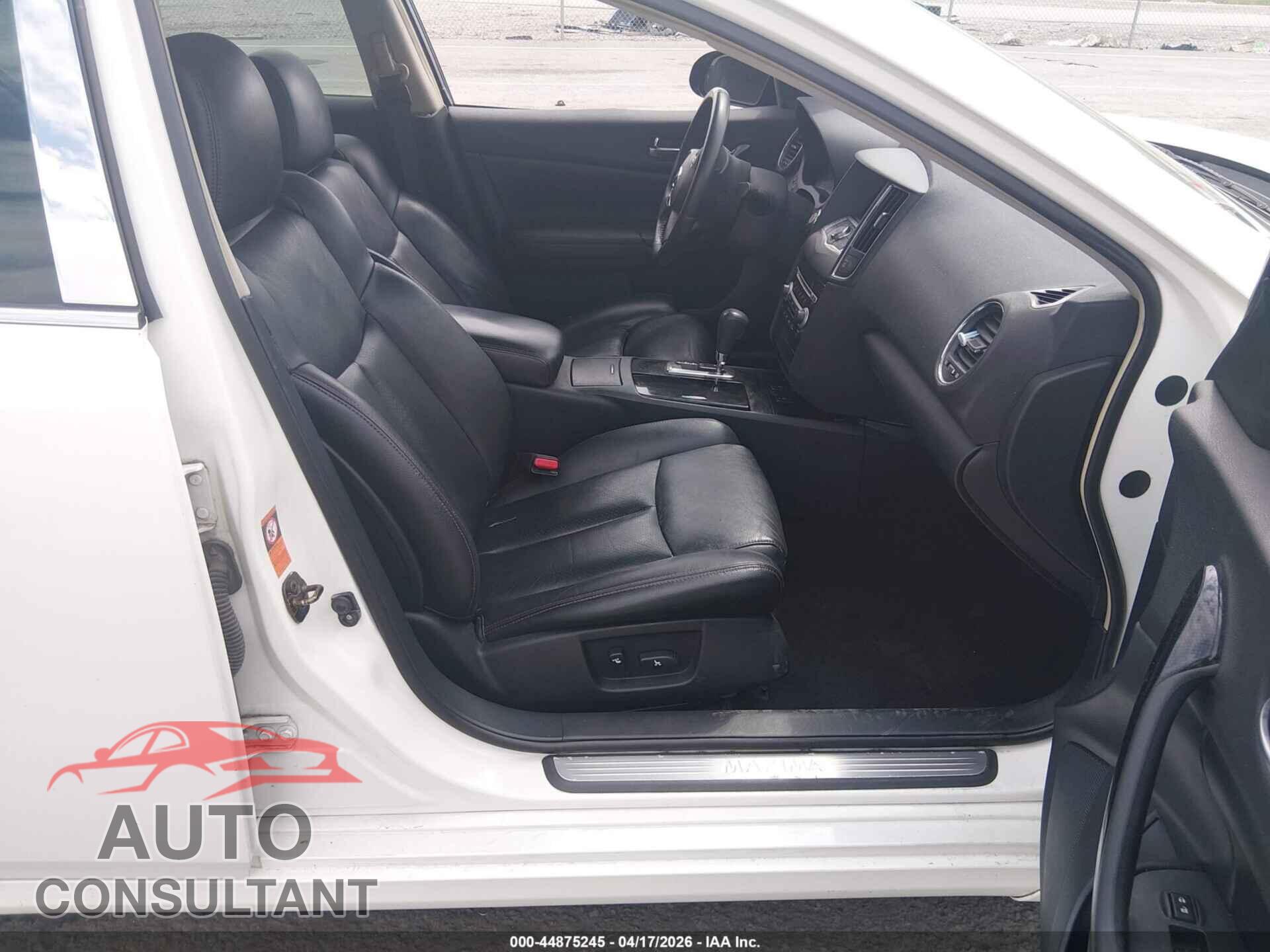 NISSAN MAXIMA 2009 - 1N4AA51E59C848983