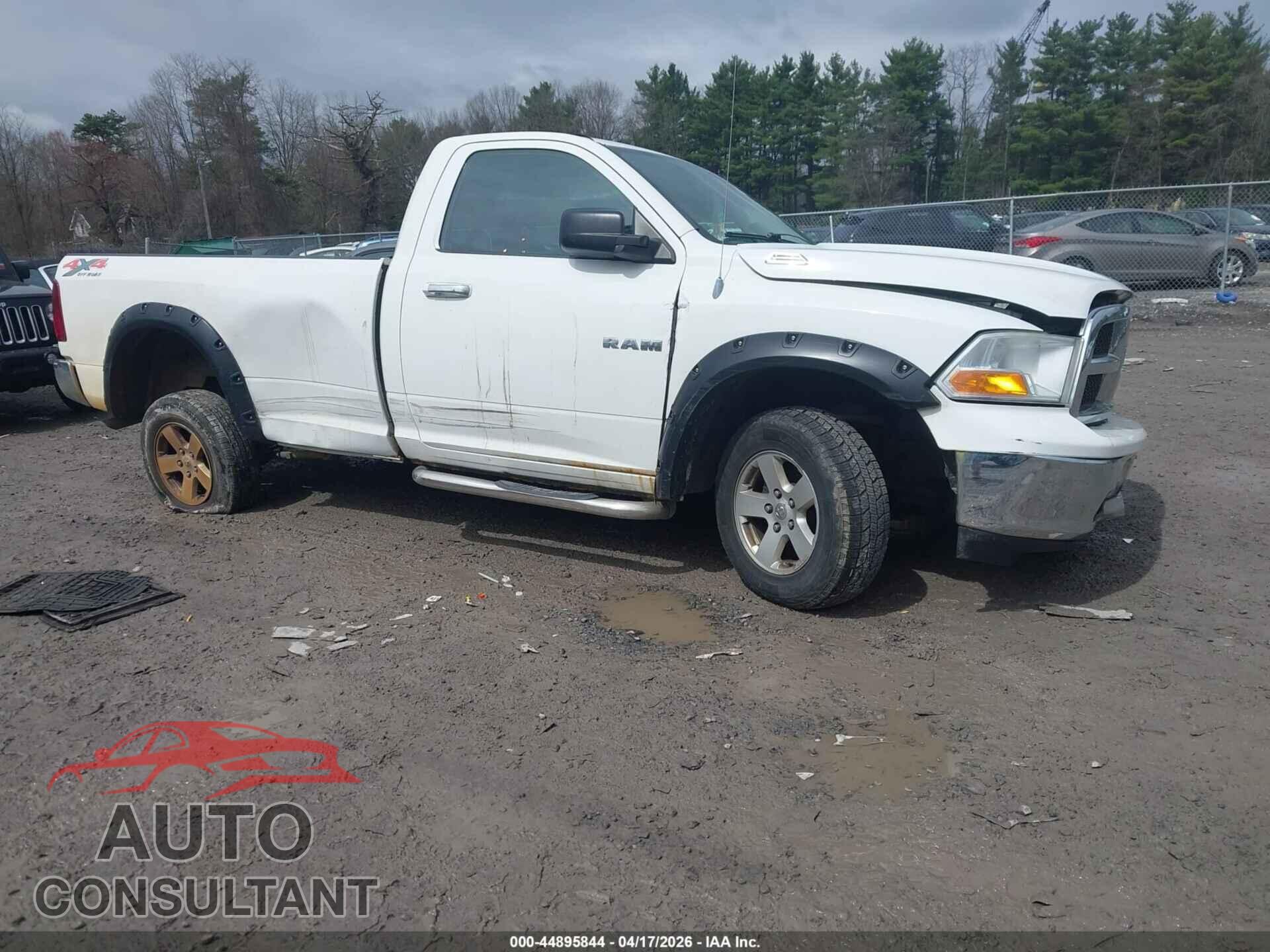 DODGE RAM 1500 2010 - 3D7JV1EP3AG160331