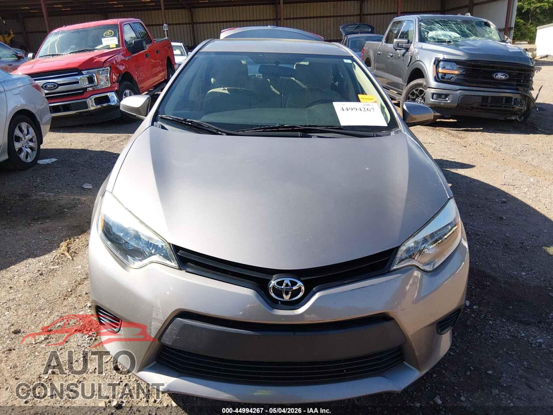 TOYOTA COROLLA 2014 - 2T1BURHE4EC122746