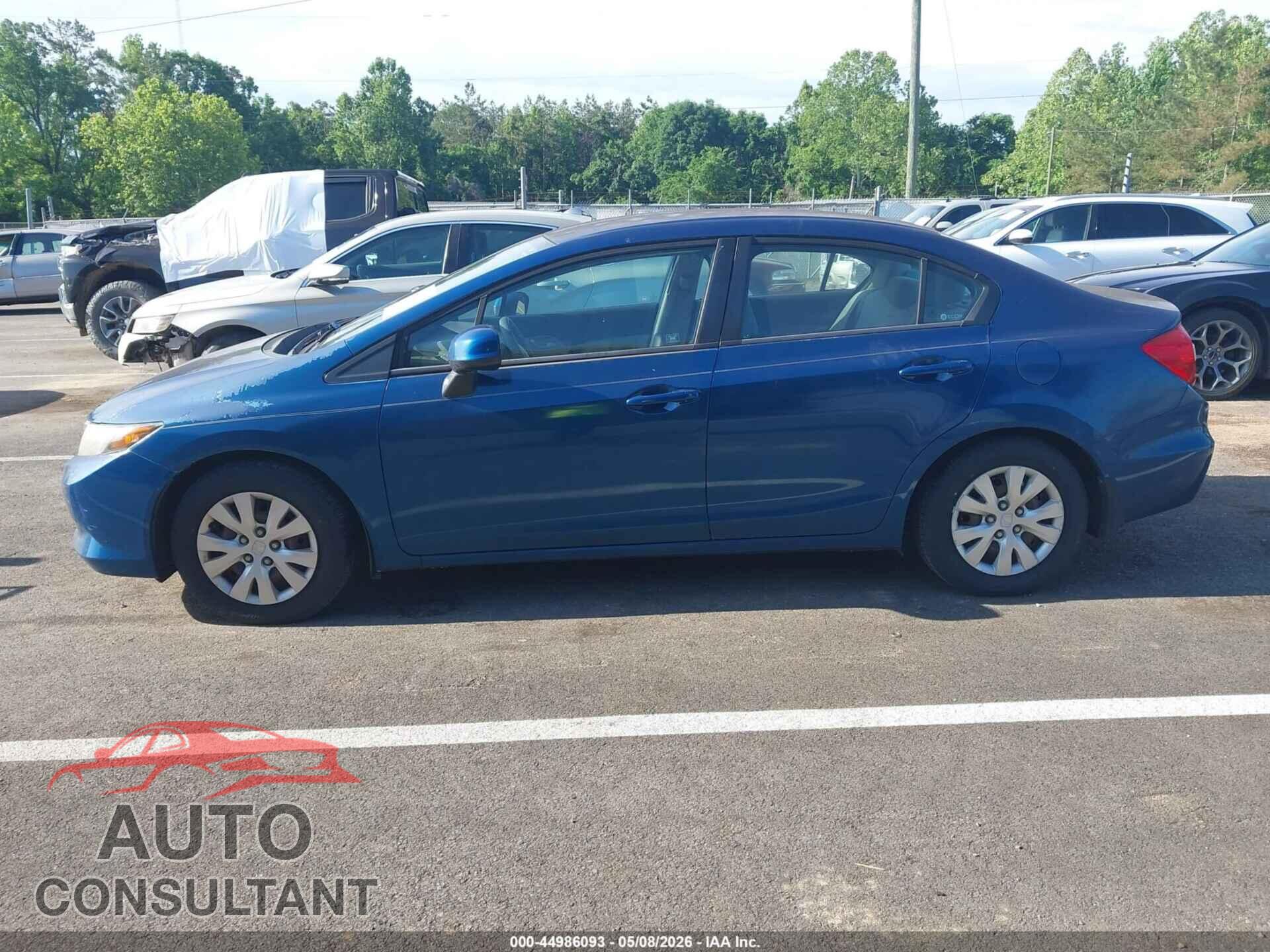 HONDA CIVIC 2012 - 2HGFB2F52CH568805