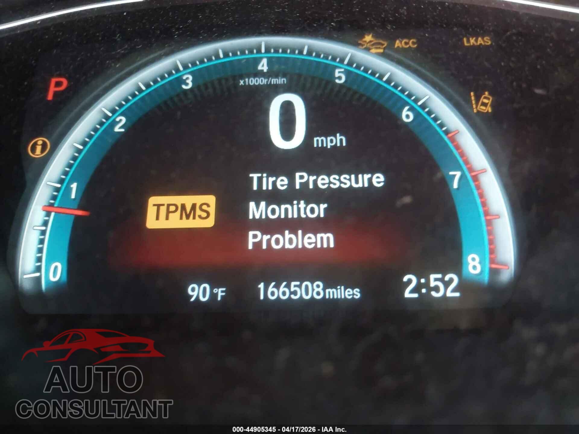 HONDA CIVIC 2017 - 2HGFC1F85HH634501