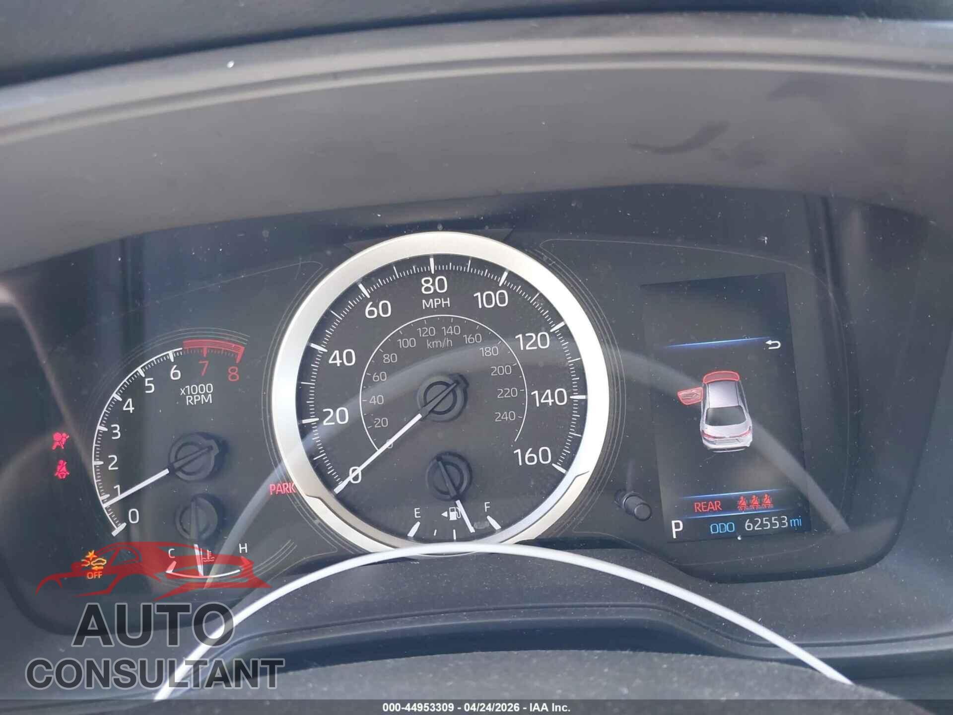 TOYOTA COROLLA 2020 - JTDEPRAE2LJ069741