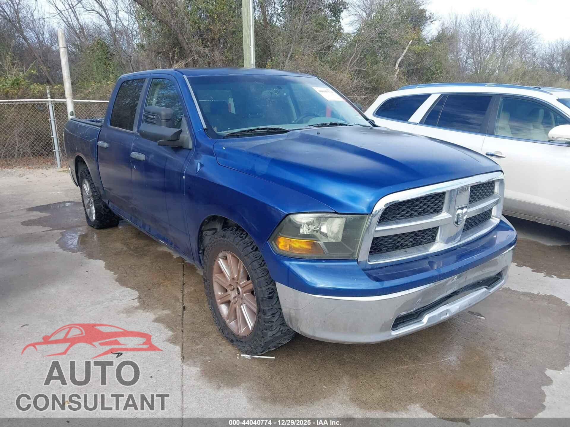 DODGE RAM 1500 2009 - 1D3HB13P79S756624